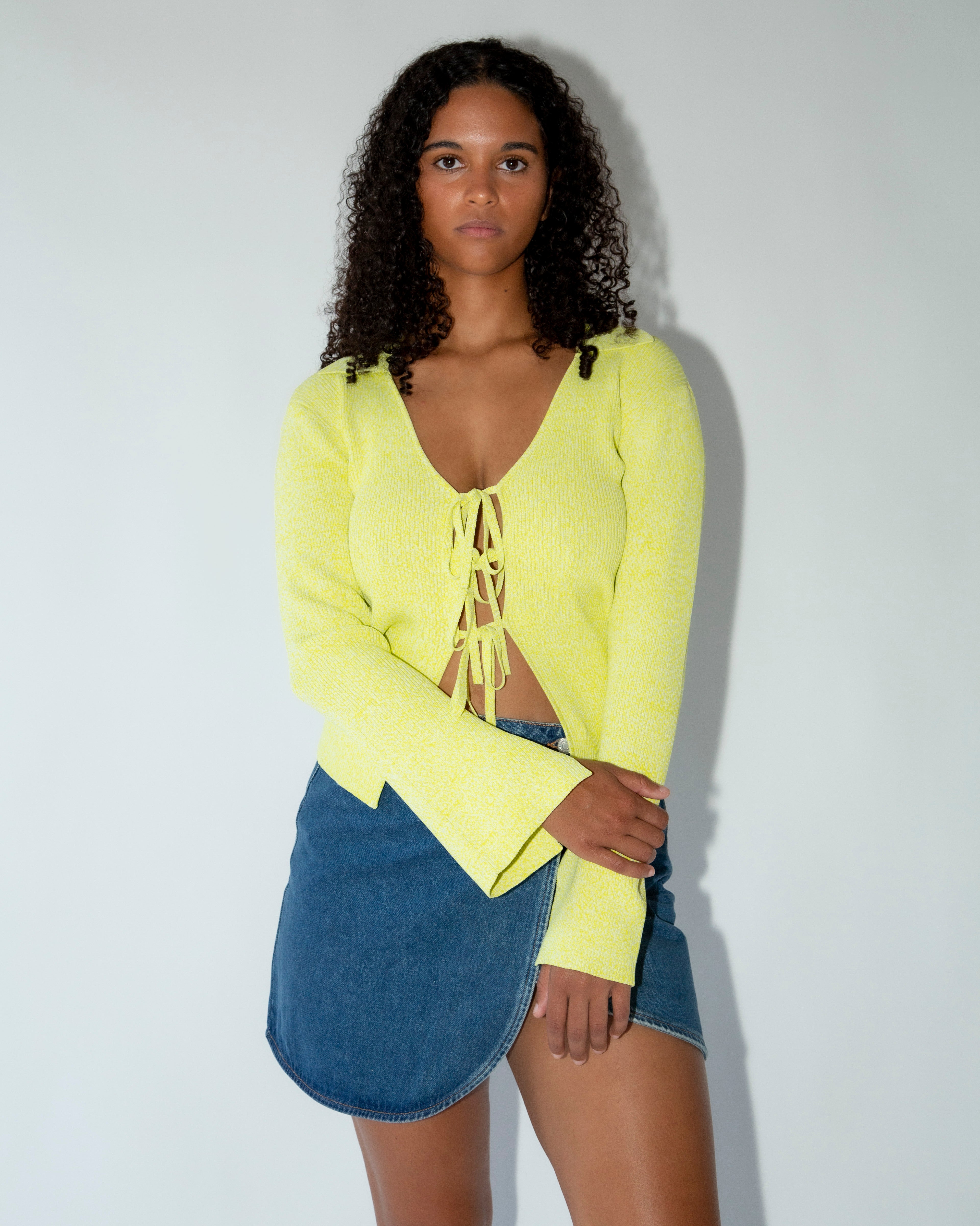 Adel Ribbed Cardigan — view 5