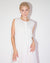 White Cotton Crochet Edge Sleeveless Country Dress