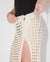 Mariela Knit Midi Skirt in Cream
