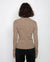 Pool Knit Blouse in Mocha Bisque