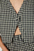 Reishi Top - Black Gingham