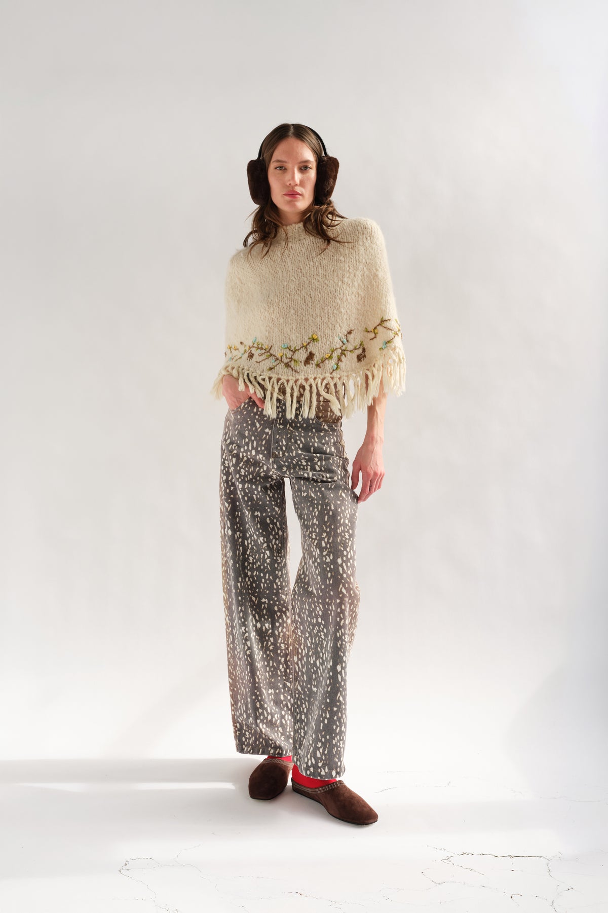 Espartero Printed Wide-Leg Pant by Tach Clothing, view 2