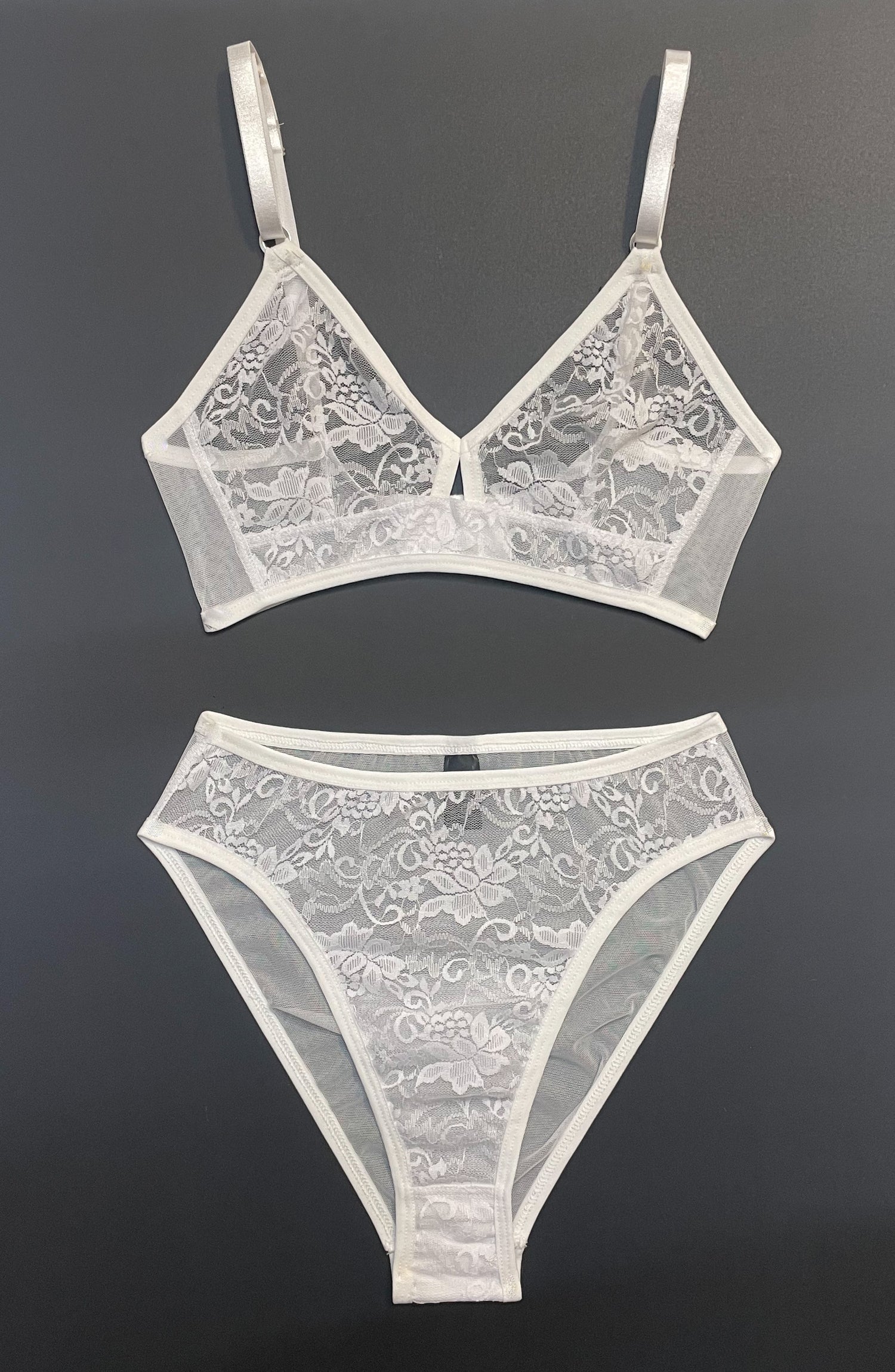 Lenny Panties in White Lace — view 3