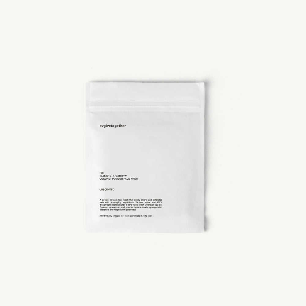 Fiji Travel Coconut Powder Face Wash