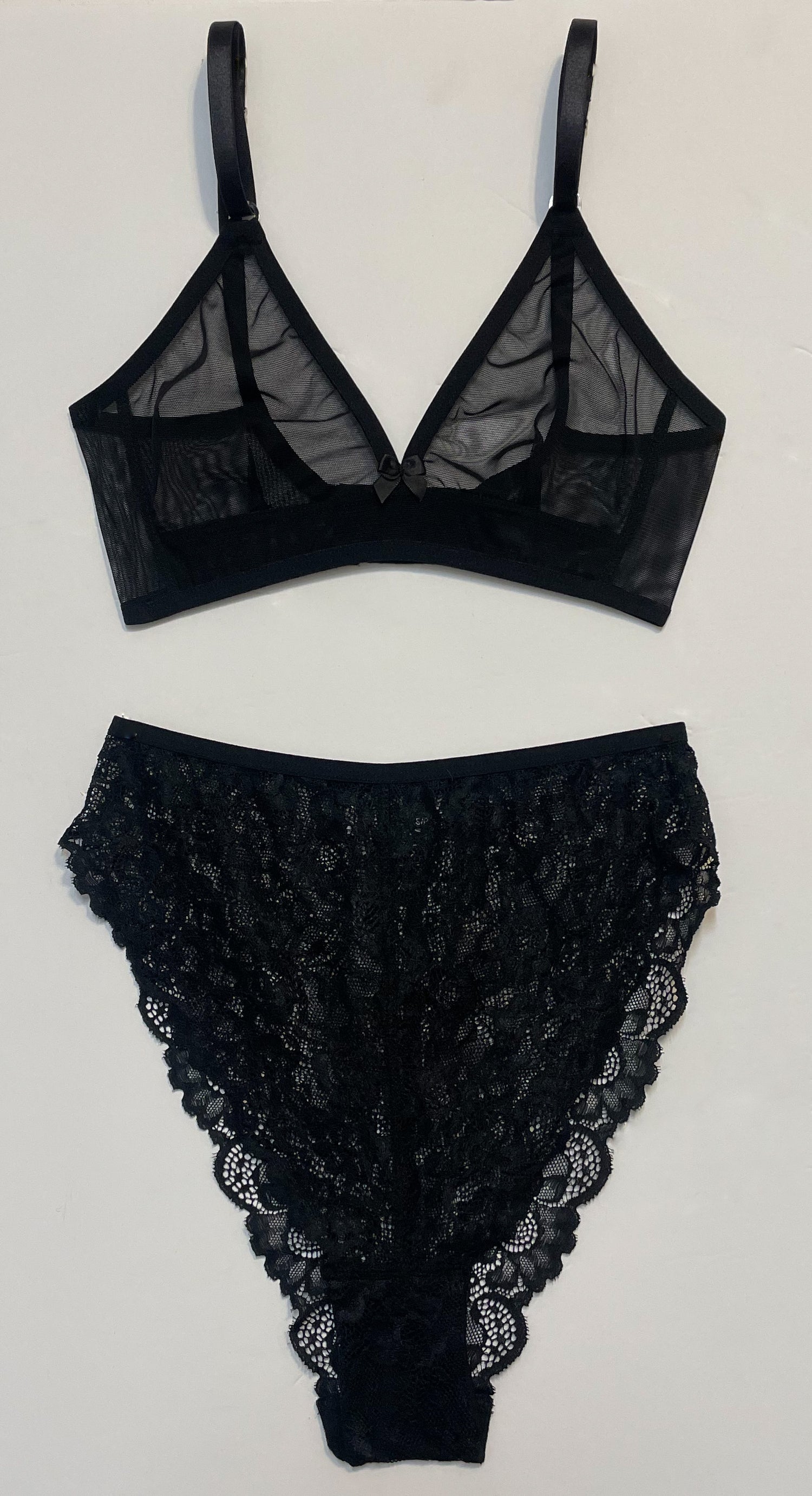 Dora Panties in Black Lace — view 4
