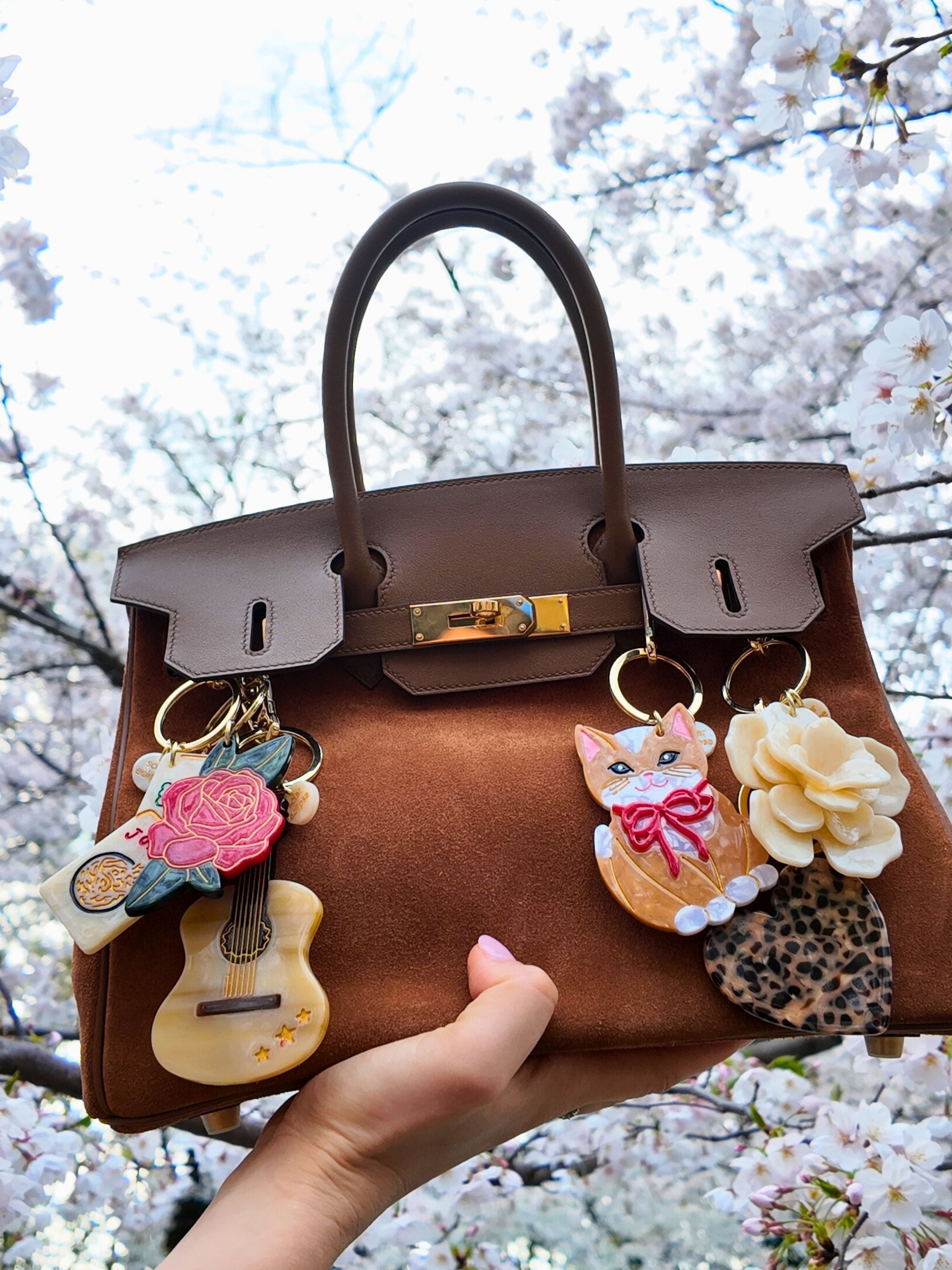 Rose Bag Charm + Keychain — view 6