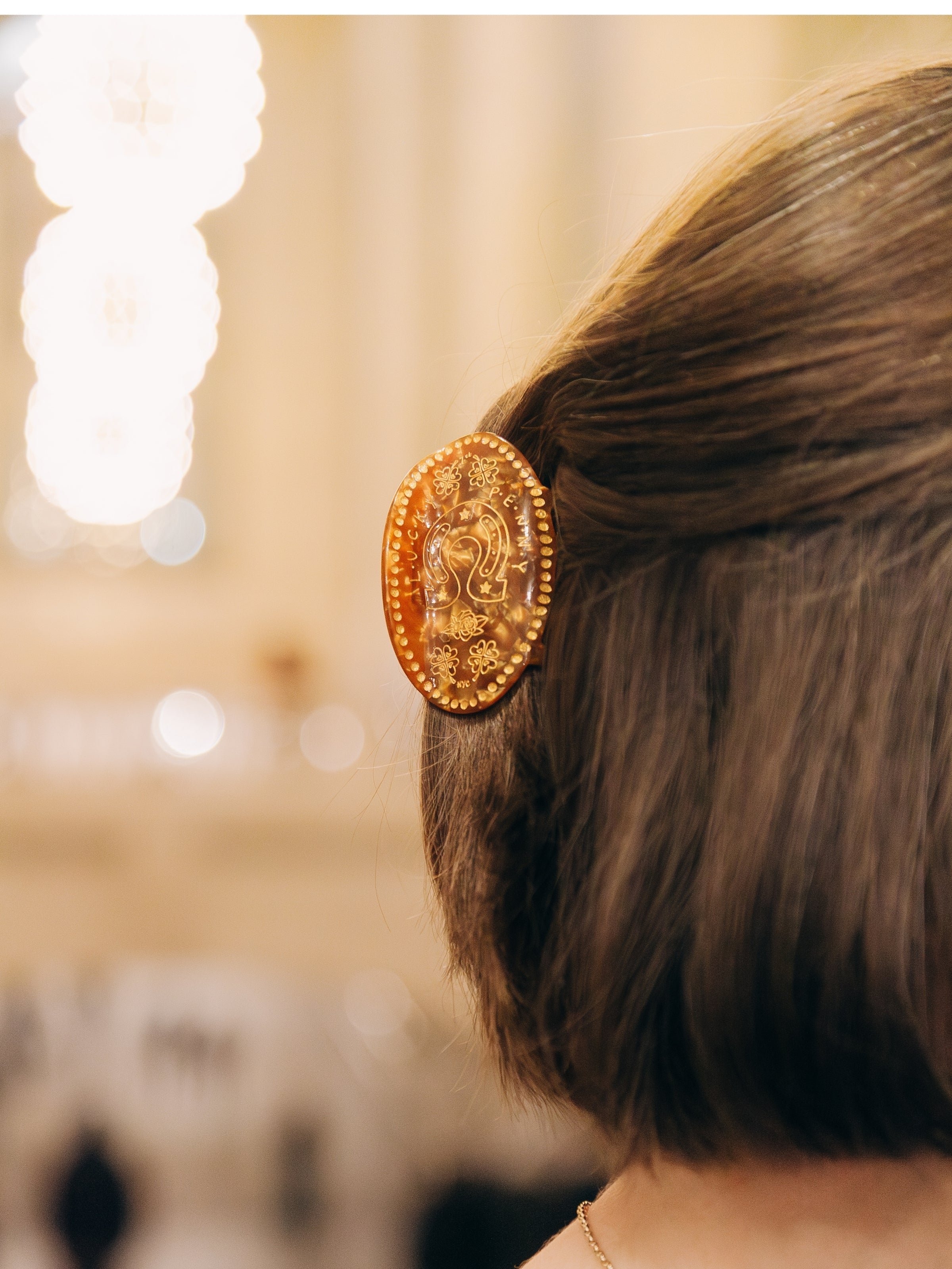 Lucky Penny Claw Clip — view 4
