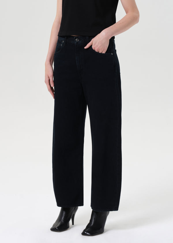 Low Curve Crop Jean in Crushed — view 3