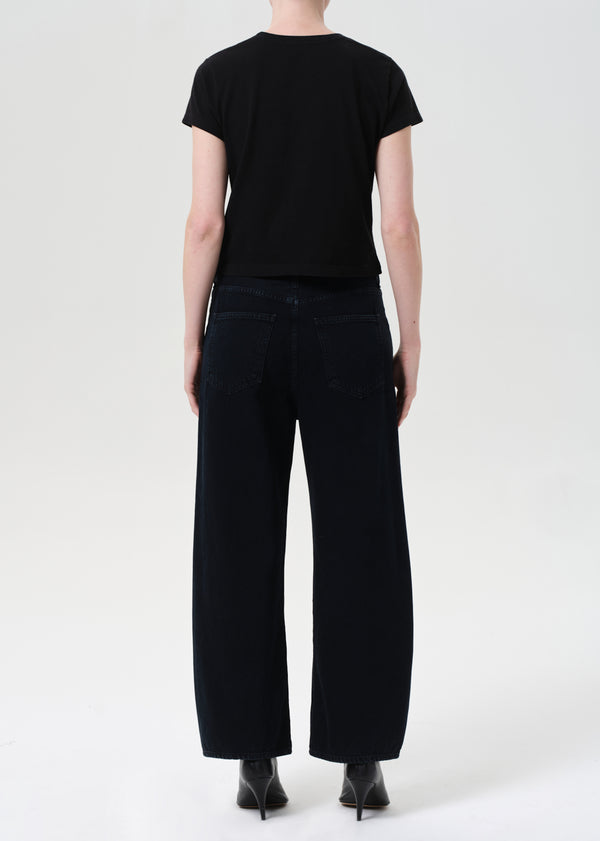 Low Curve Crop Jean in Crushed — view 4
