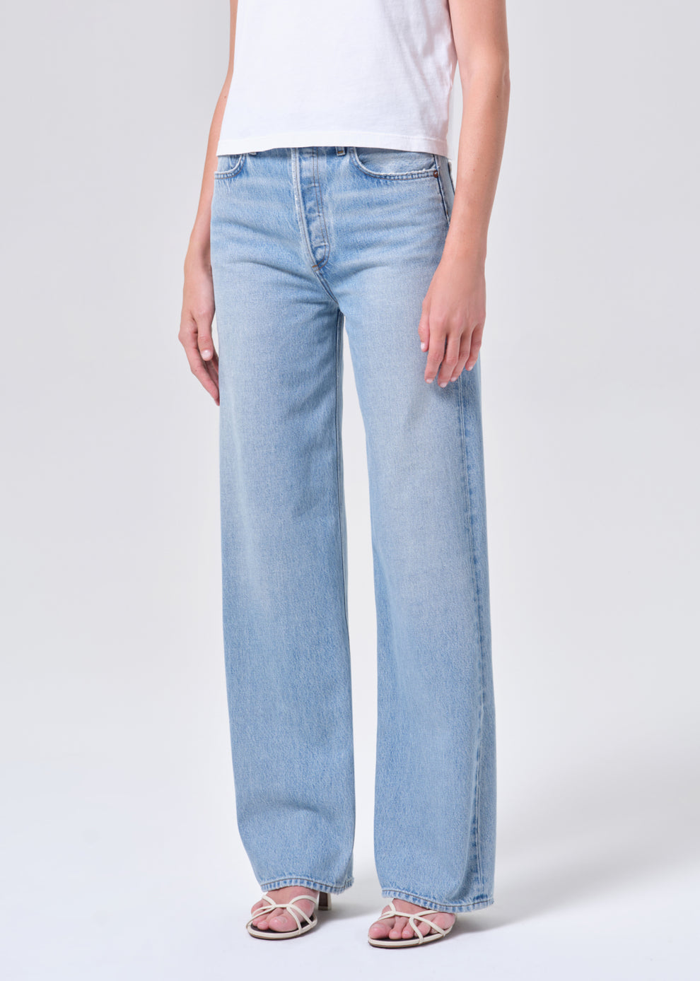 Ren High-Rise Wide Leg Long in Orten — view 4