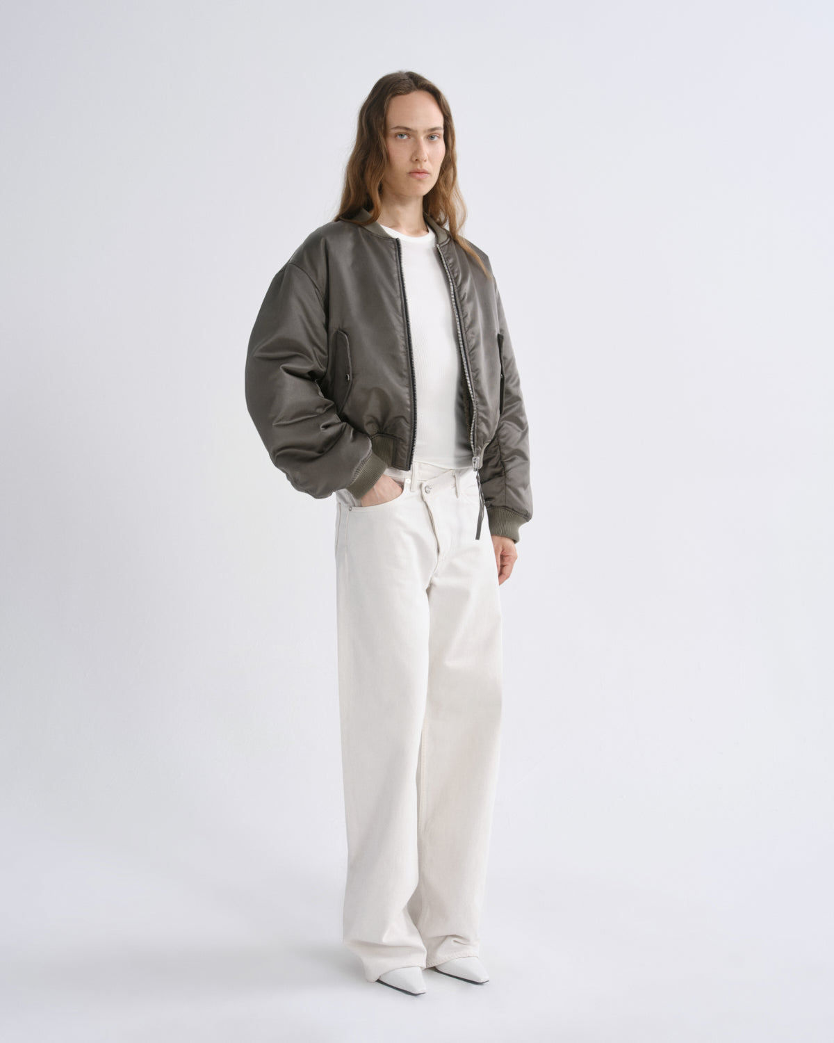 Frankie Reversible Bomber in Fern - view 3