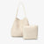 Hollace North South Tote Cream