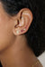 Pink Tourmaline Baguette Earring