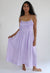 Juliet Midi Dress in Lilac