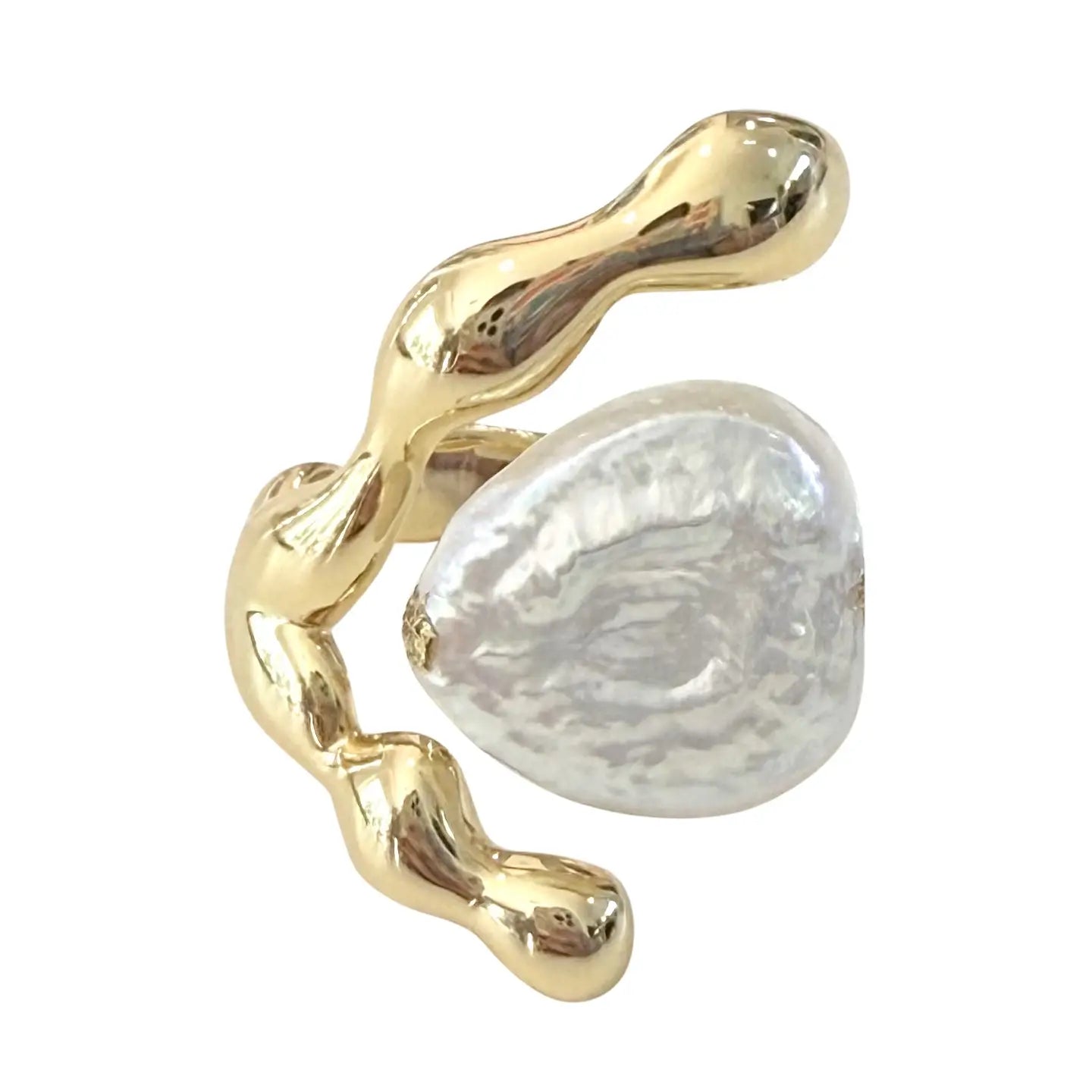 Bailey Pearl Ring — front view
