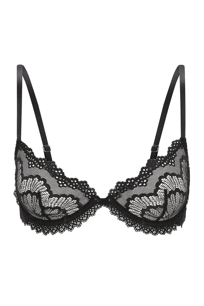 Kat the Label Belvedere Underwire Bra in Black - view 1