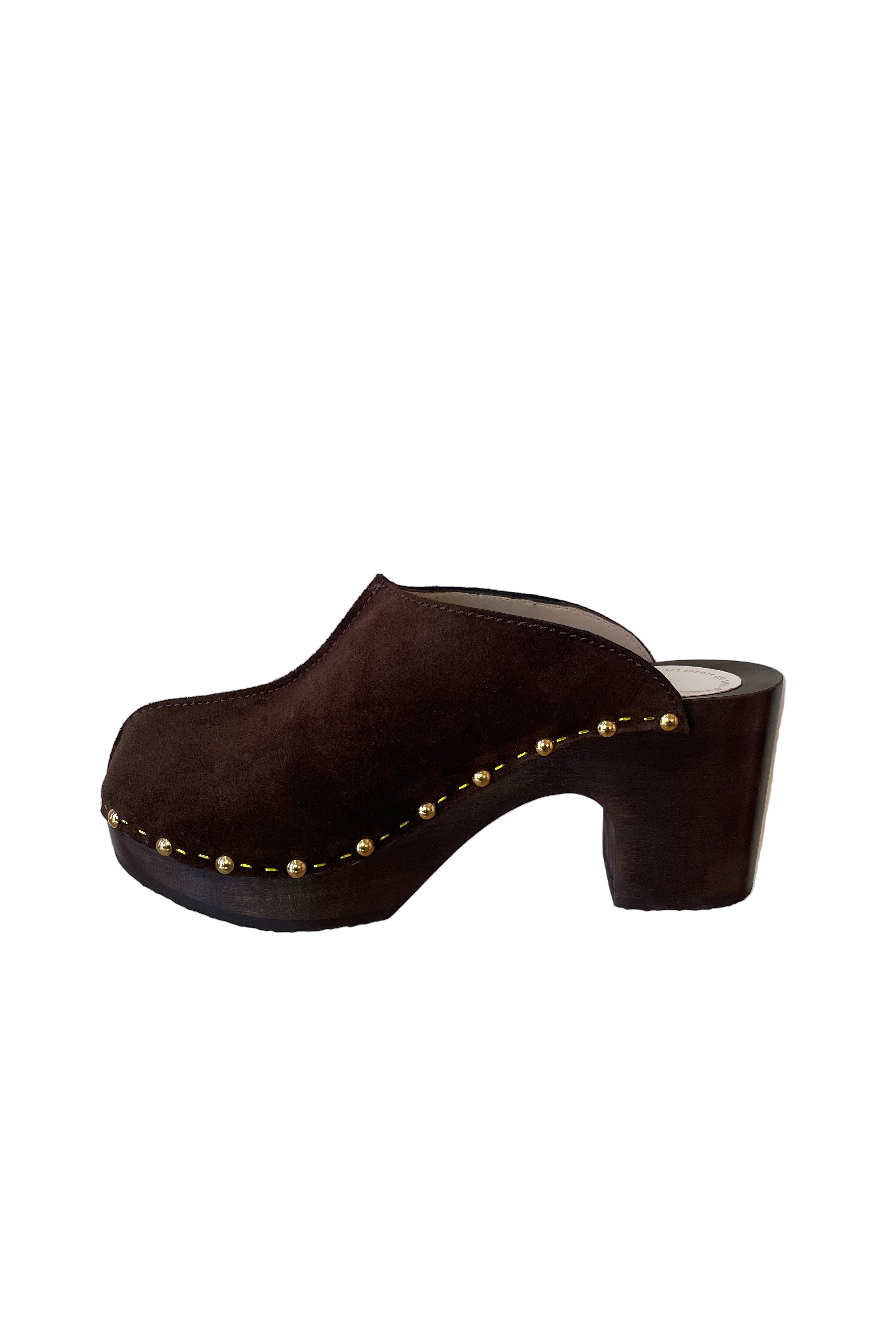 Yndies Velvet Clogs in Brown