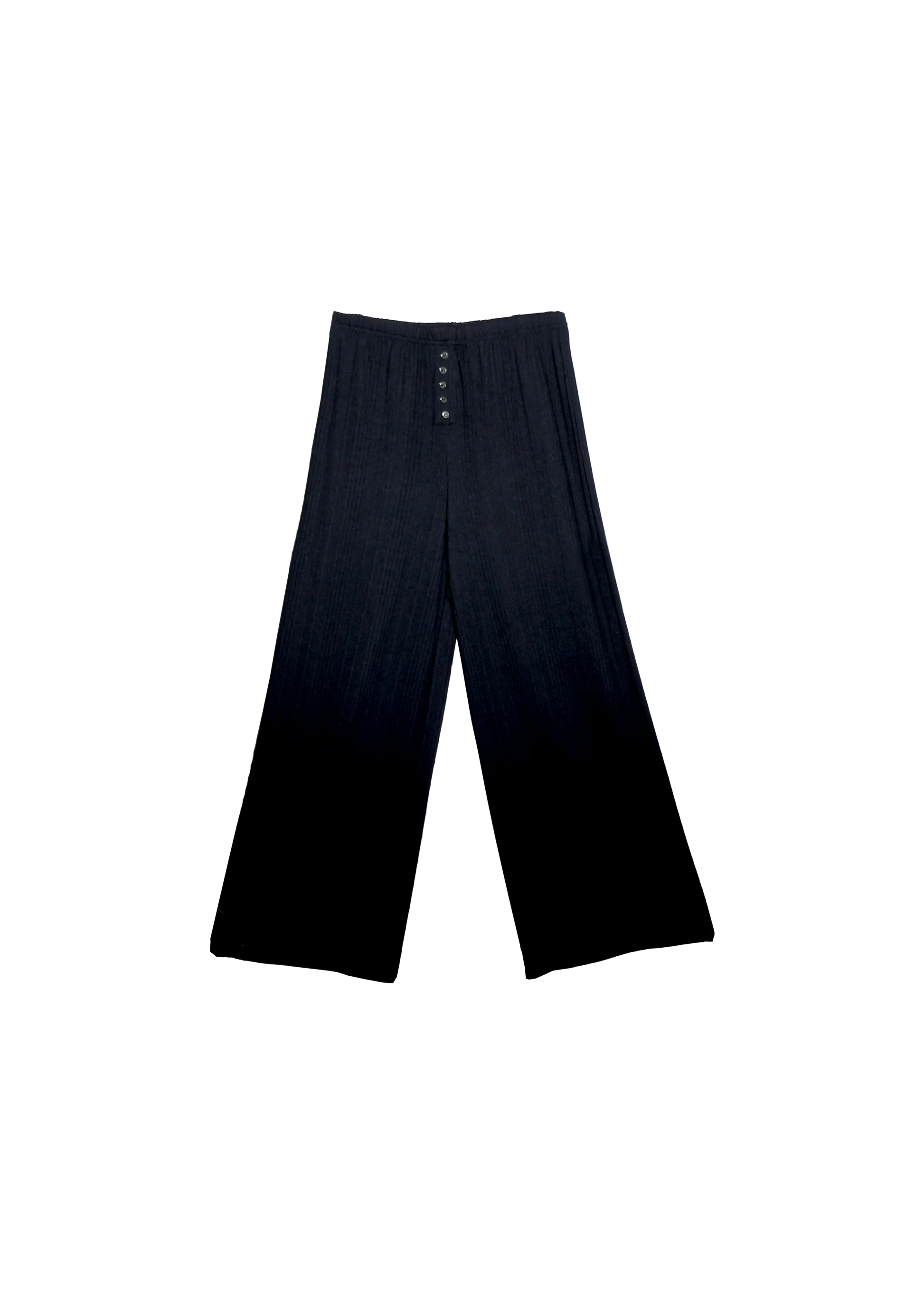 Button Lounge Pants in Black