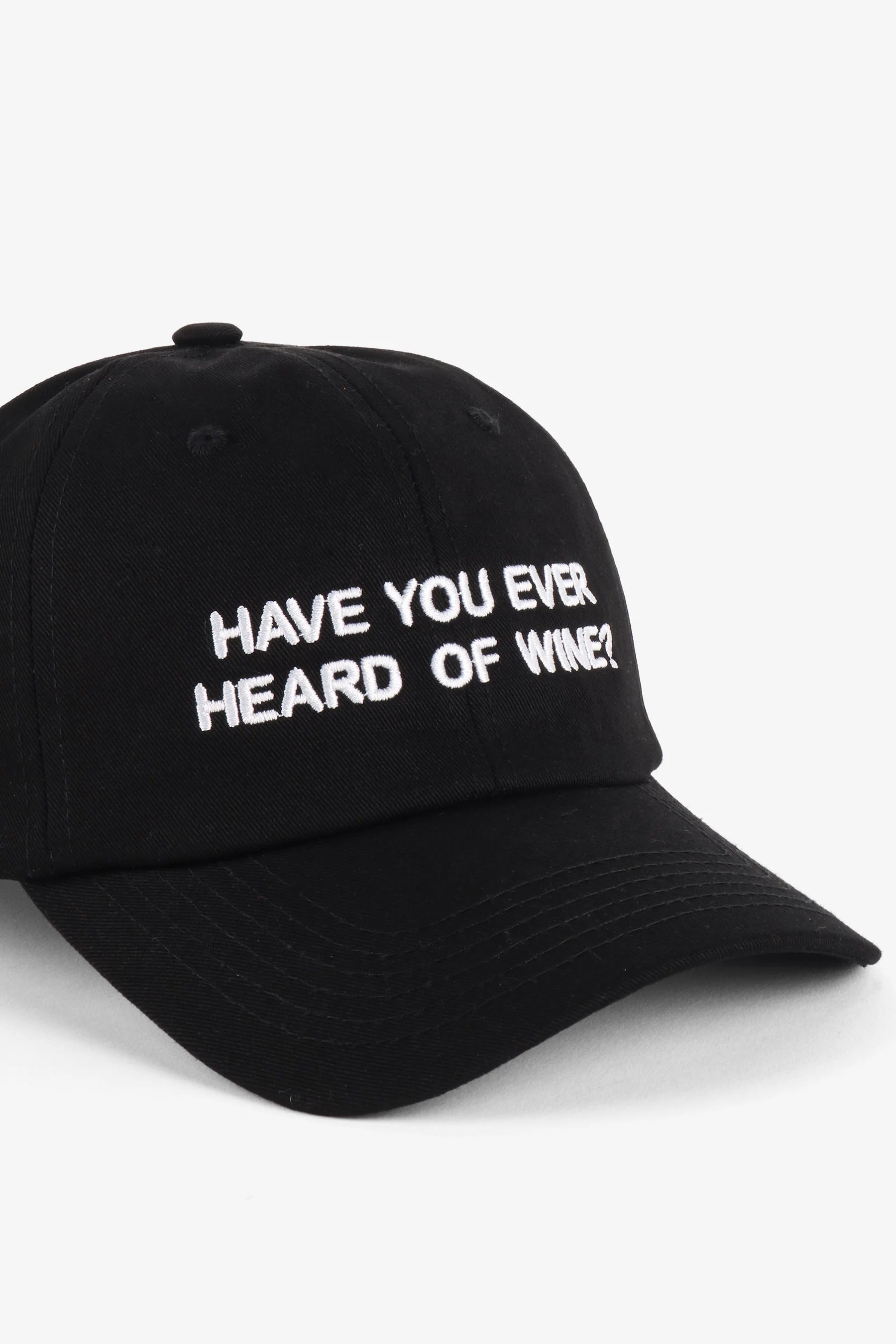 Have You Ever Heard of Wine Dad Cap in Black — view 2