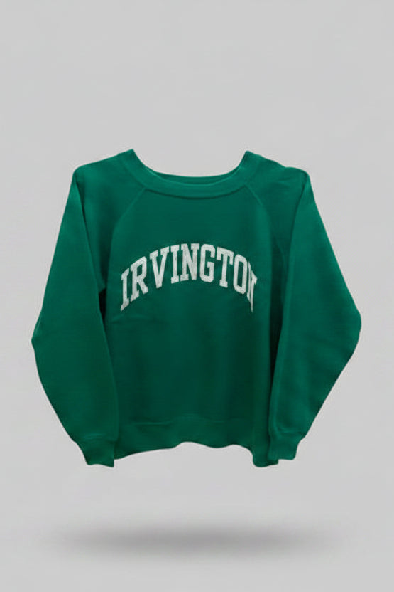 Irvington Varsity Sweatshirt in Green