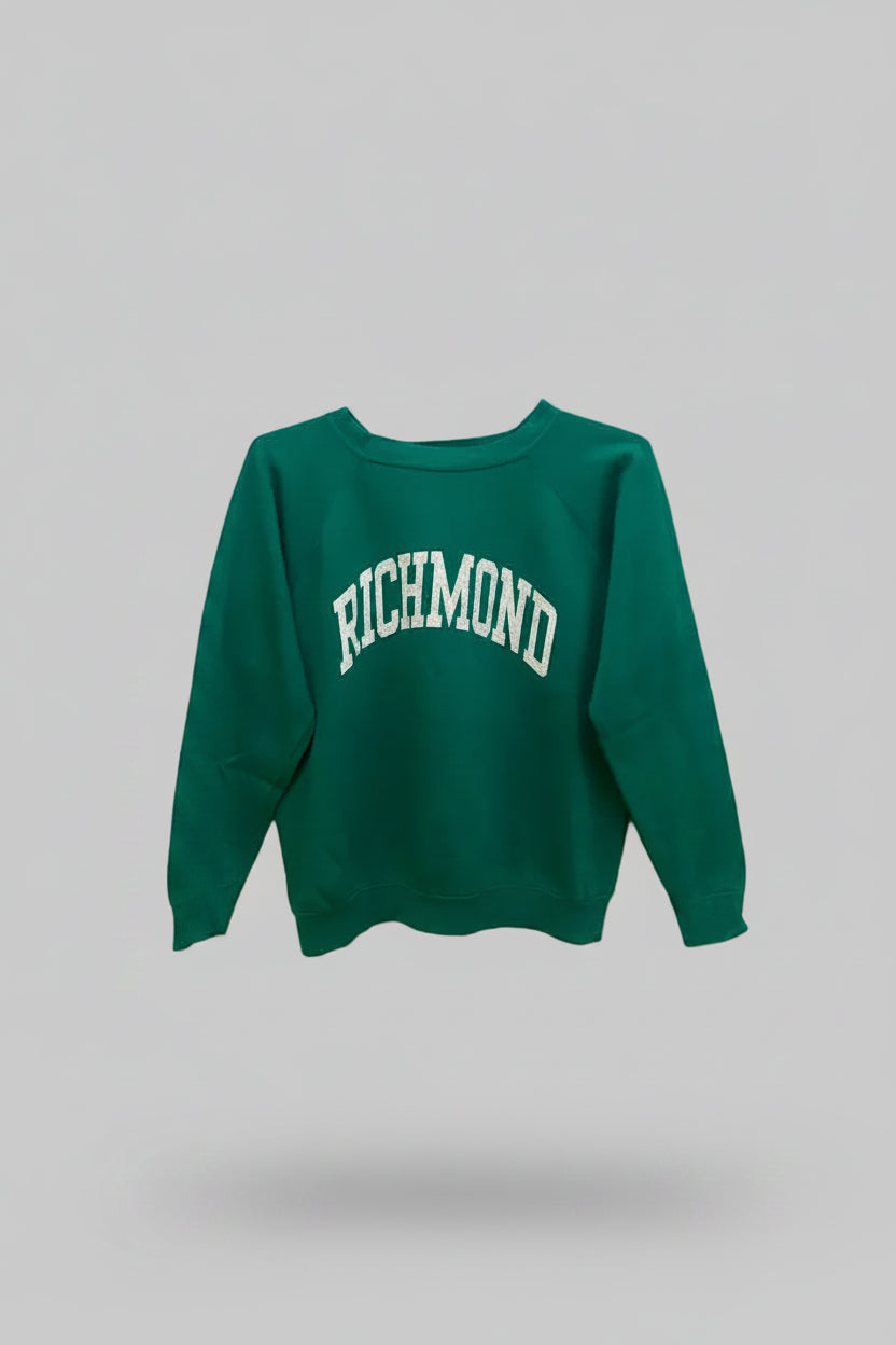Richmond Varsity Sweatshirt in Green