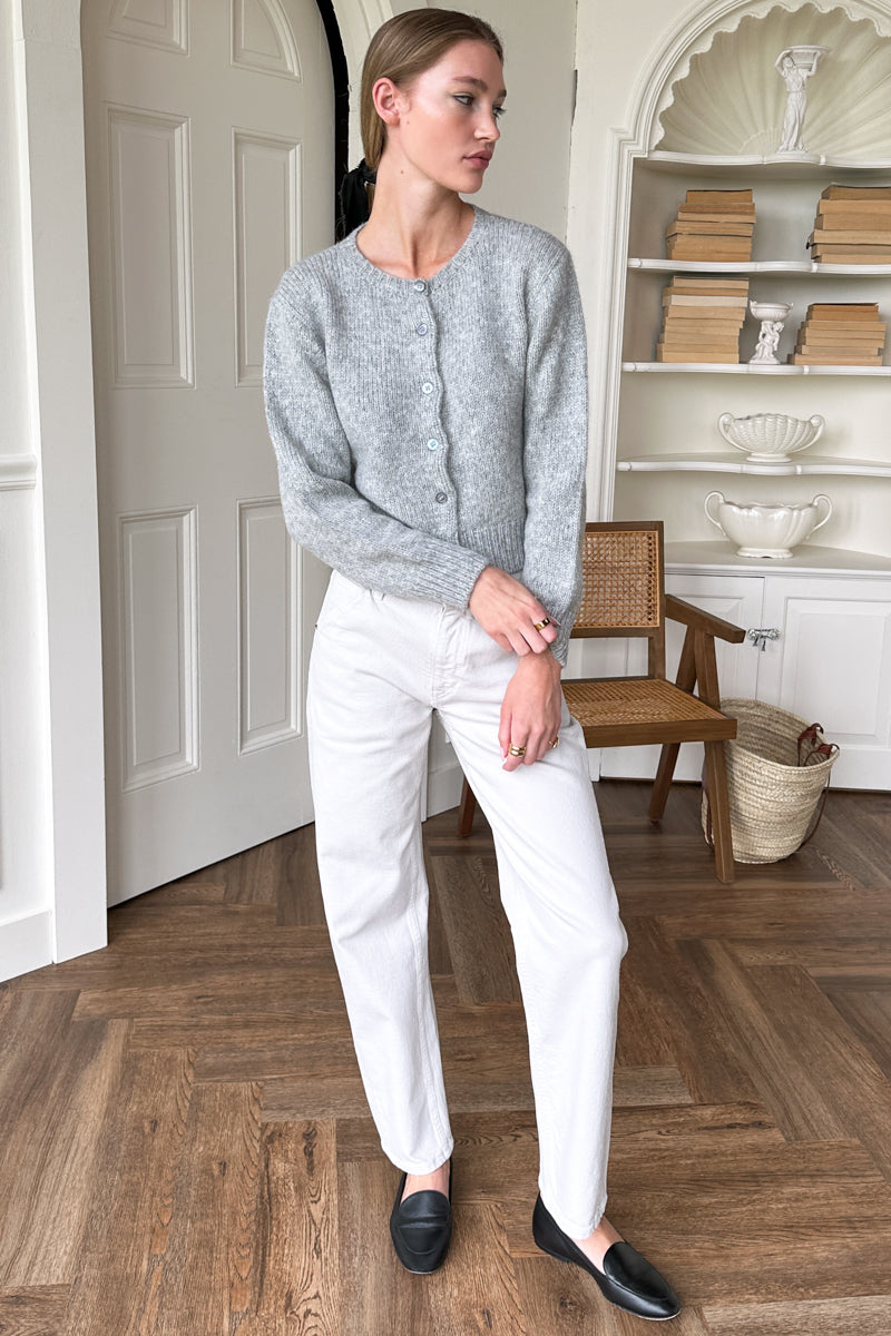 Little Atelier Cardigan - Heather Grey — view 7