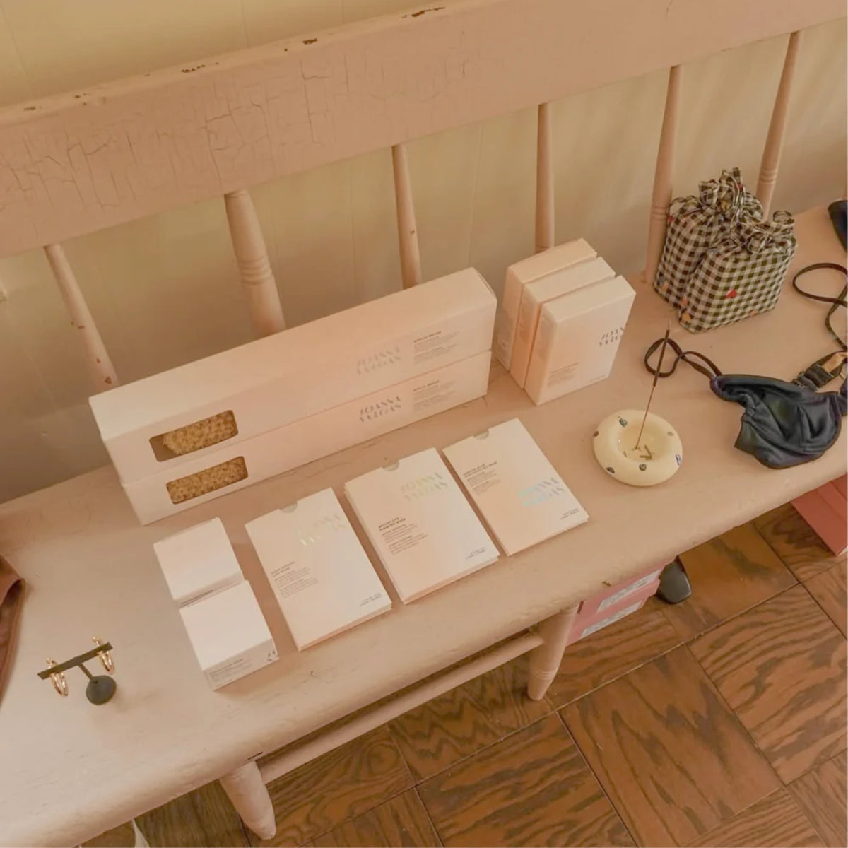 Gift and stationery table inside Dear Neighbor Irvington