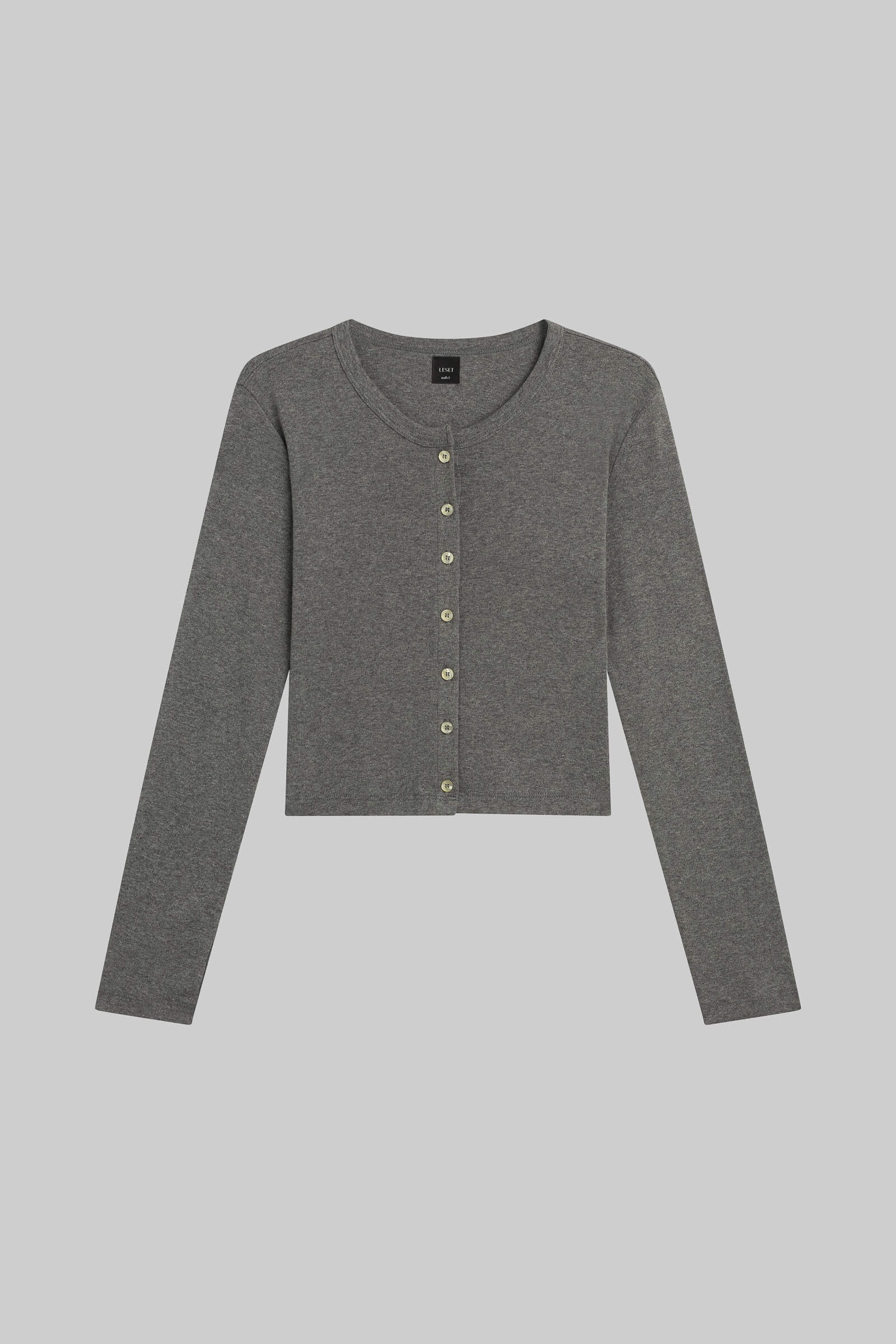 Nando Cardigan in Granite