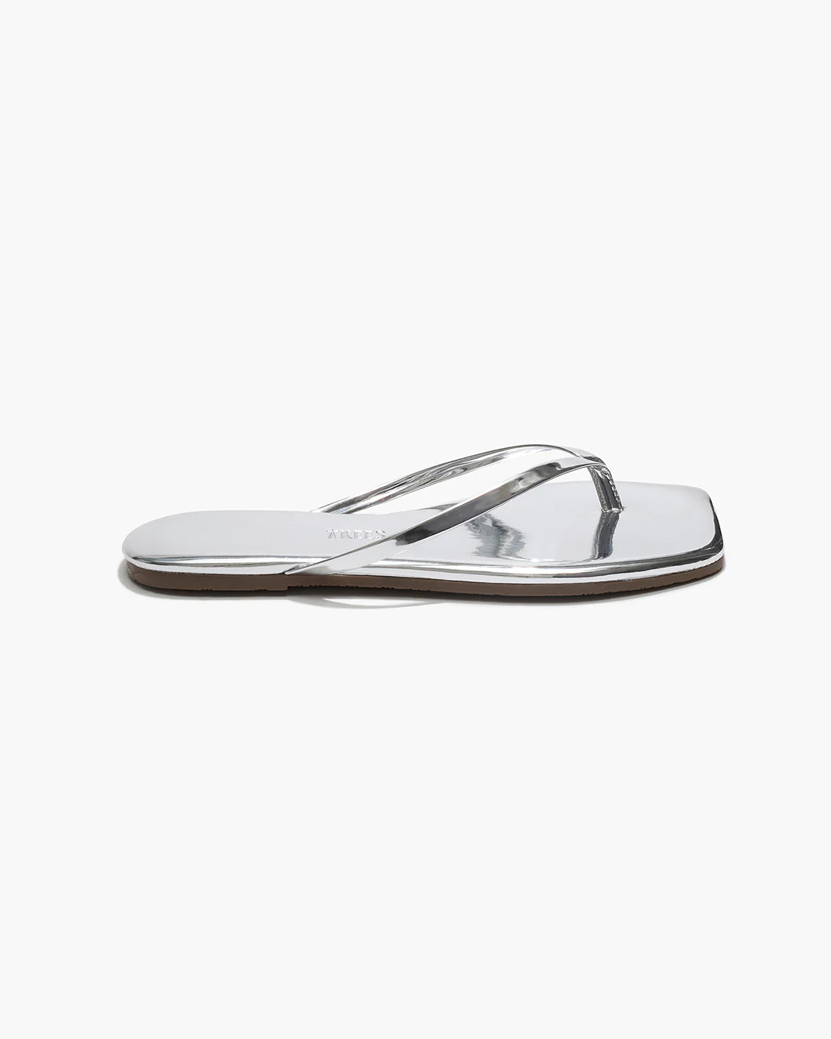 Square Toe Lily Sandal in Mirror