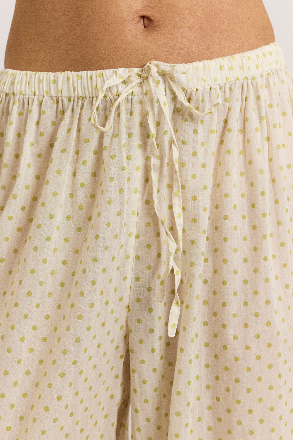 Meadow Trouser in Lime Spot