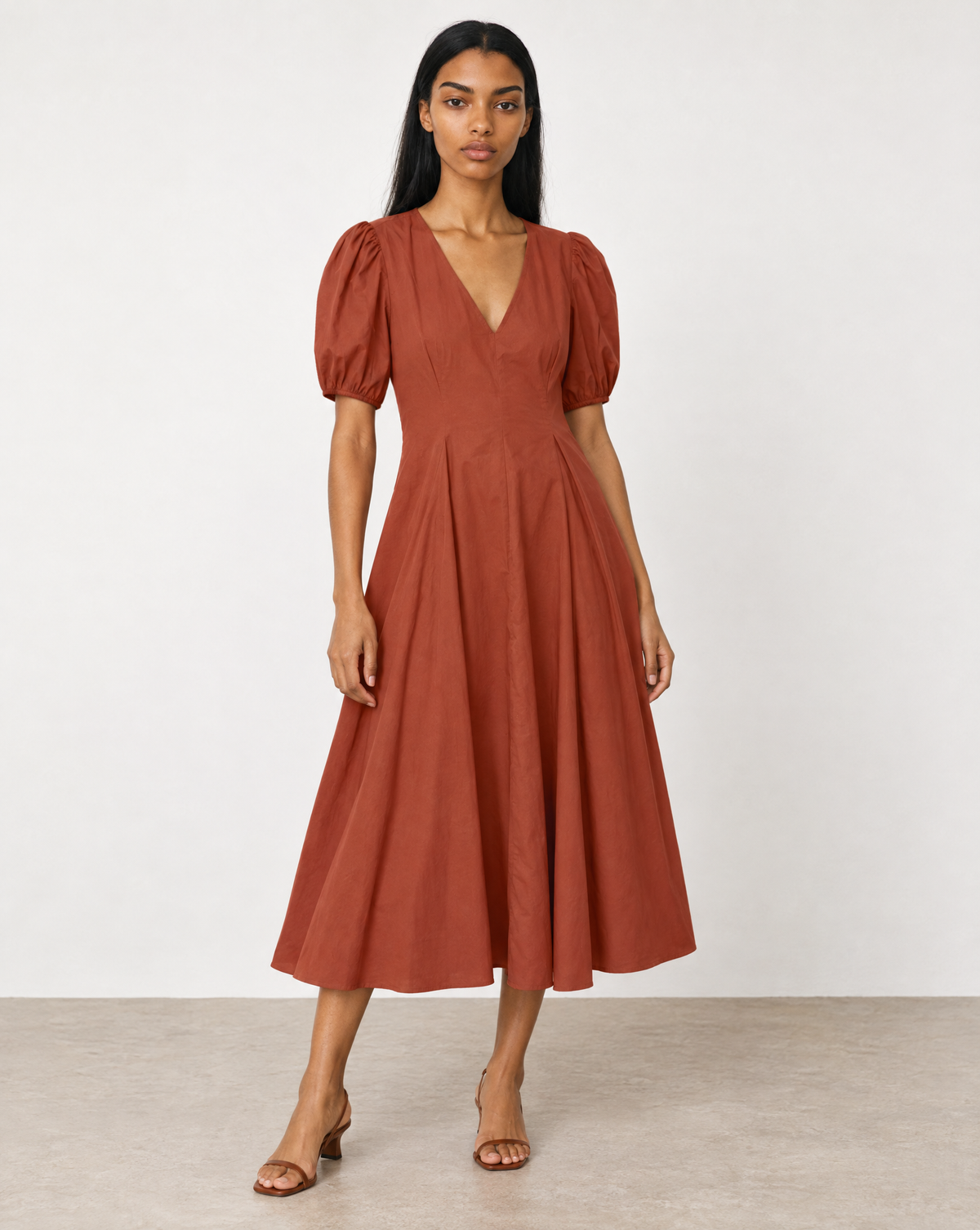 Miri Dress in Copper