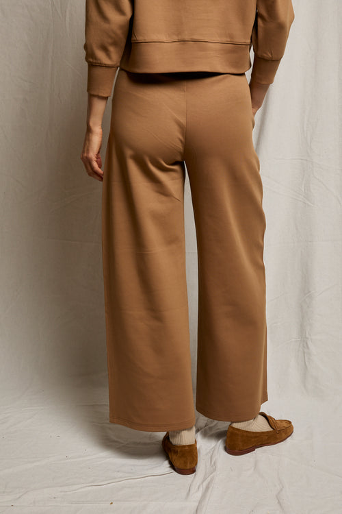 Mikos Travel Wide Leg Pant in Mocha — view 5