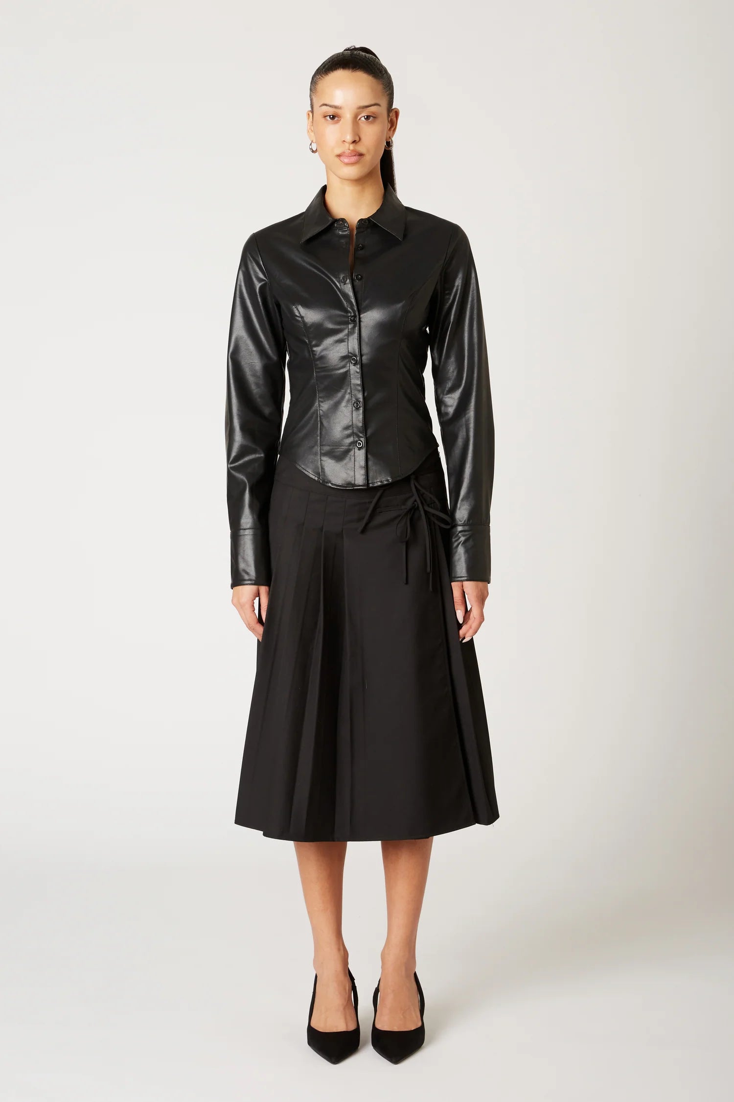 Gris Skirt in Black