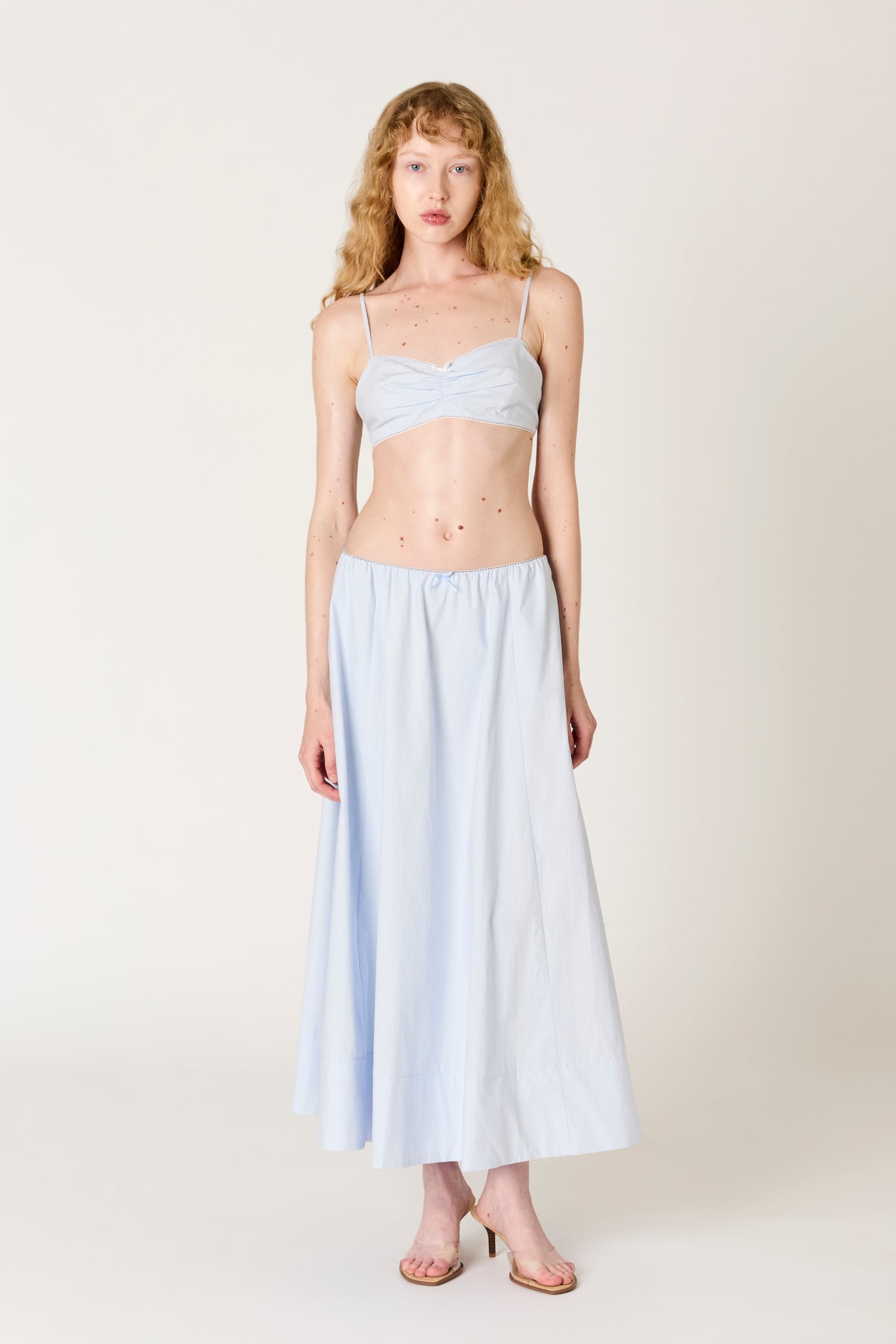 Noche Skirt in Sky