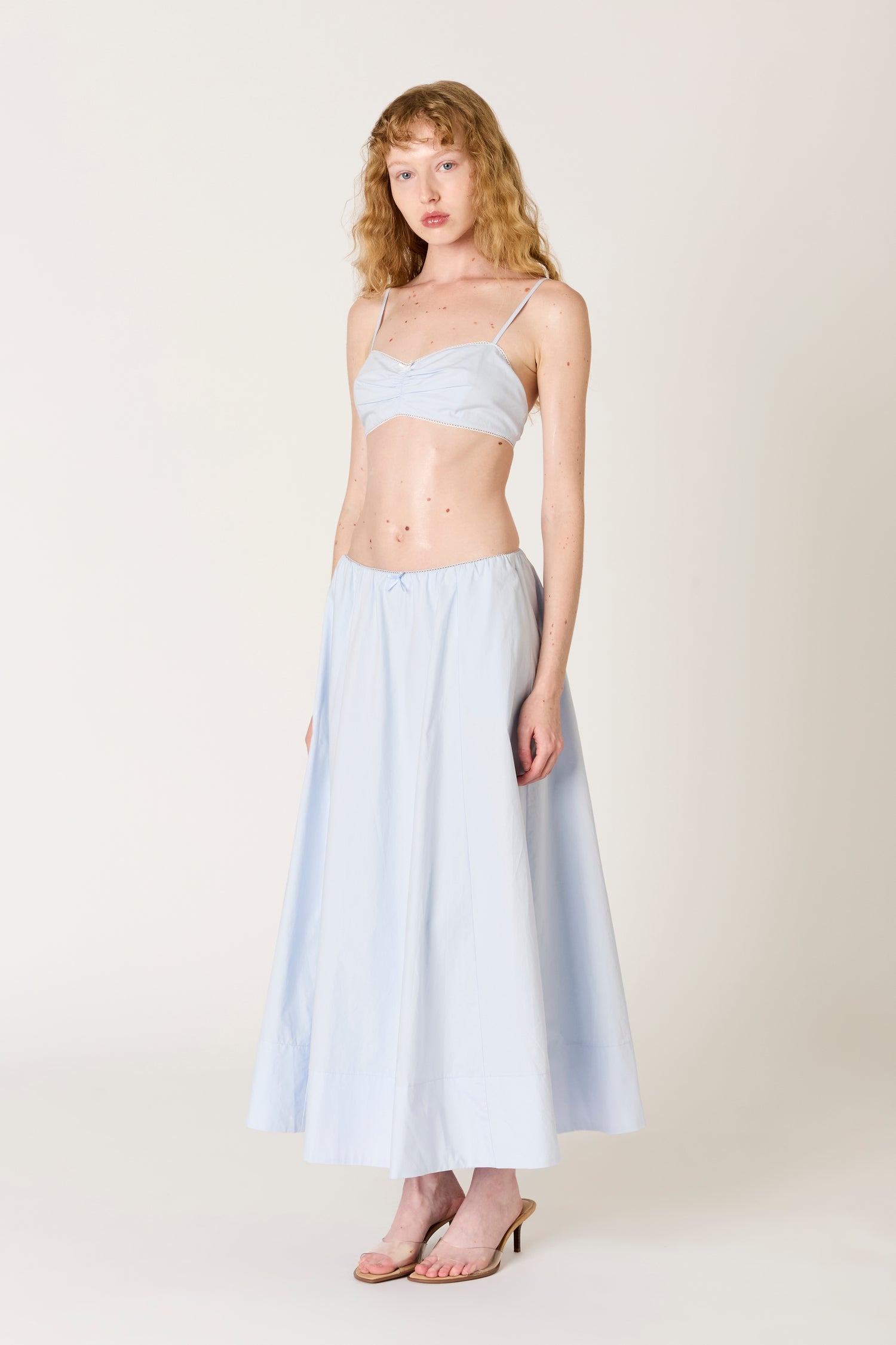 Noche Skirt in Sky