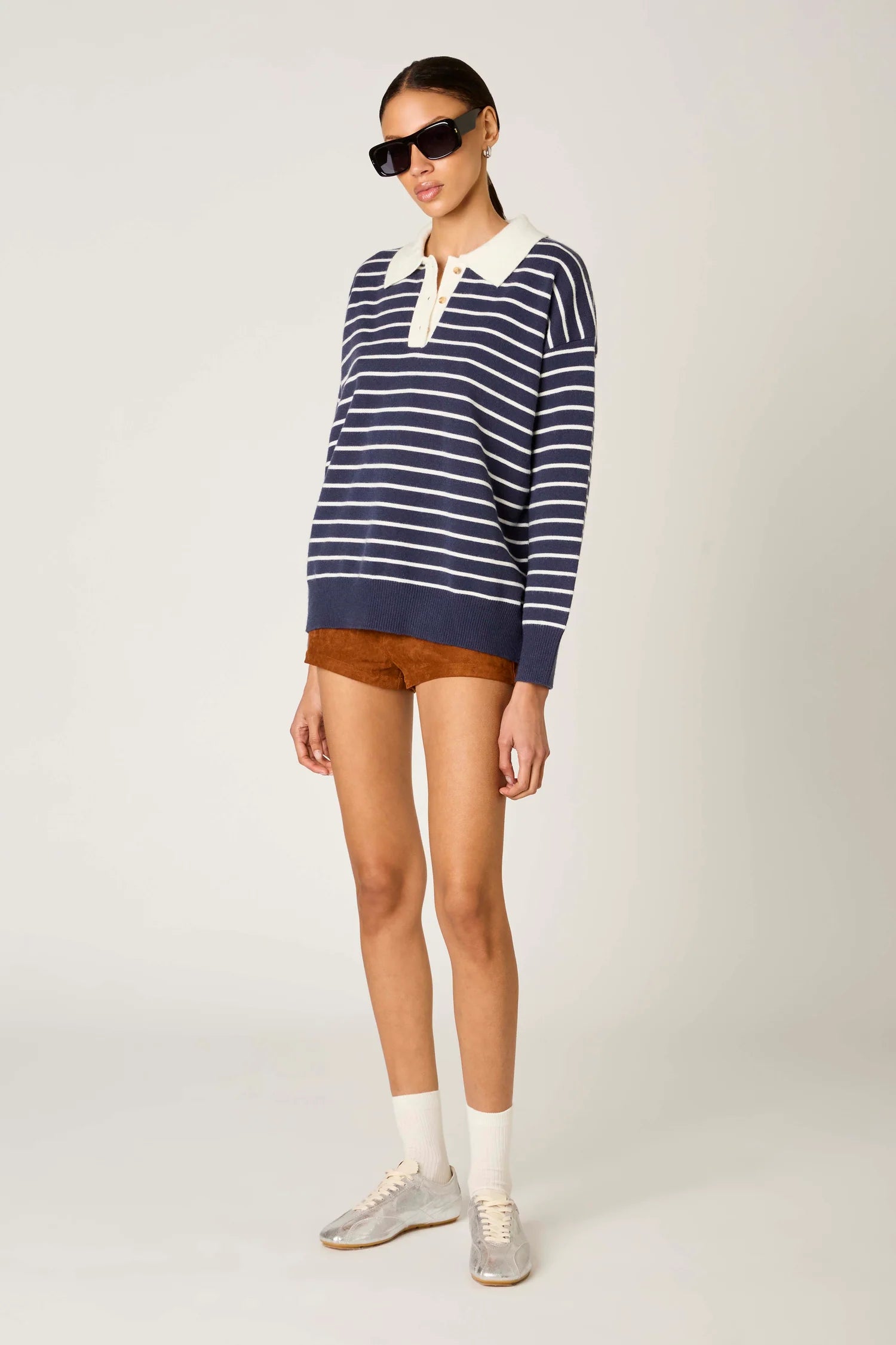 Alameda Sweater in Navy — view 3