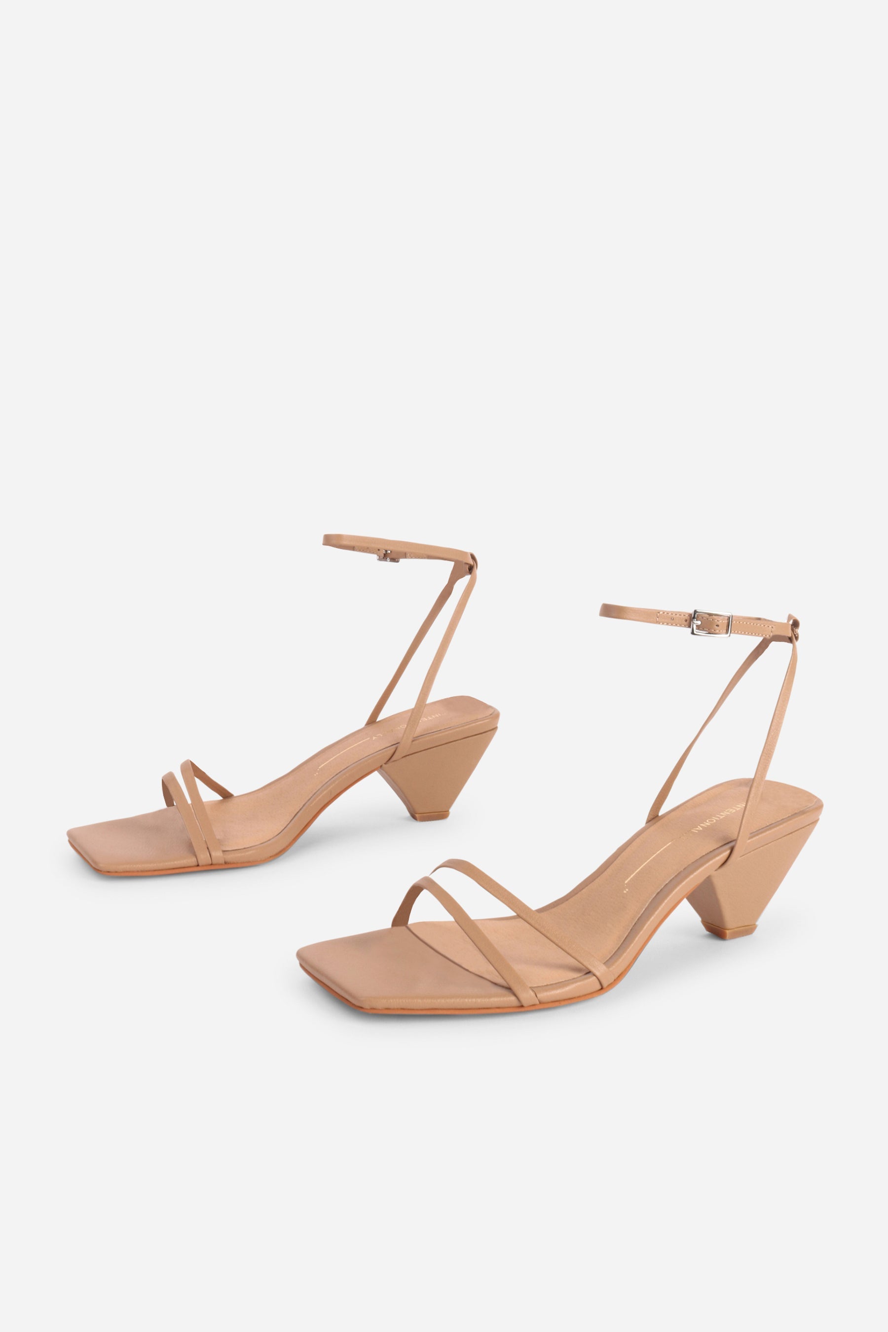 Pretty Please Leather Heel in Clay