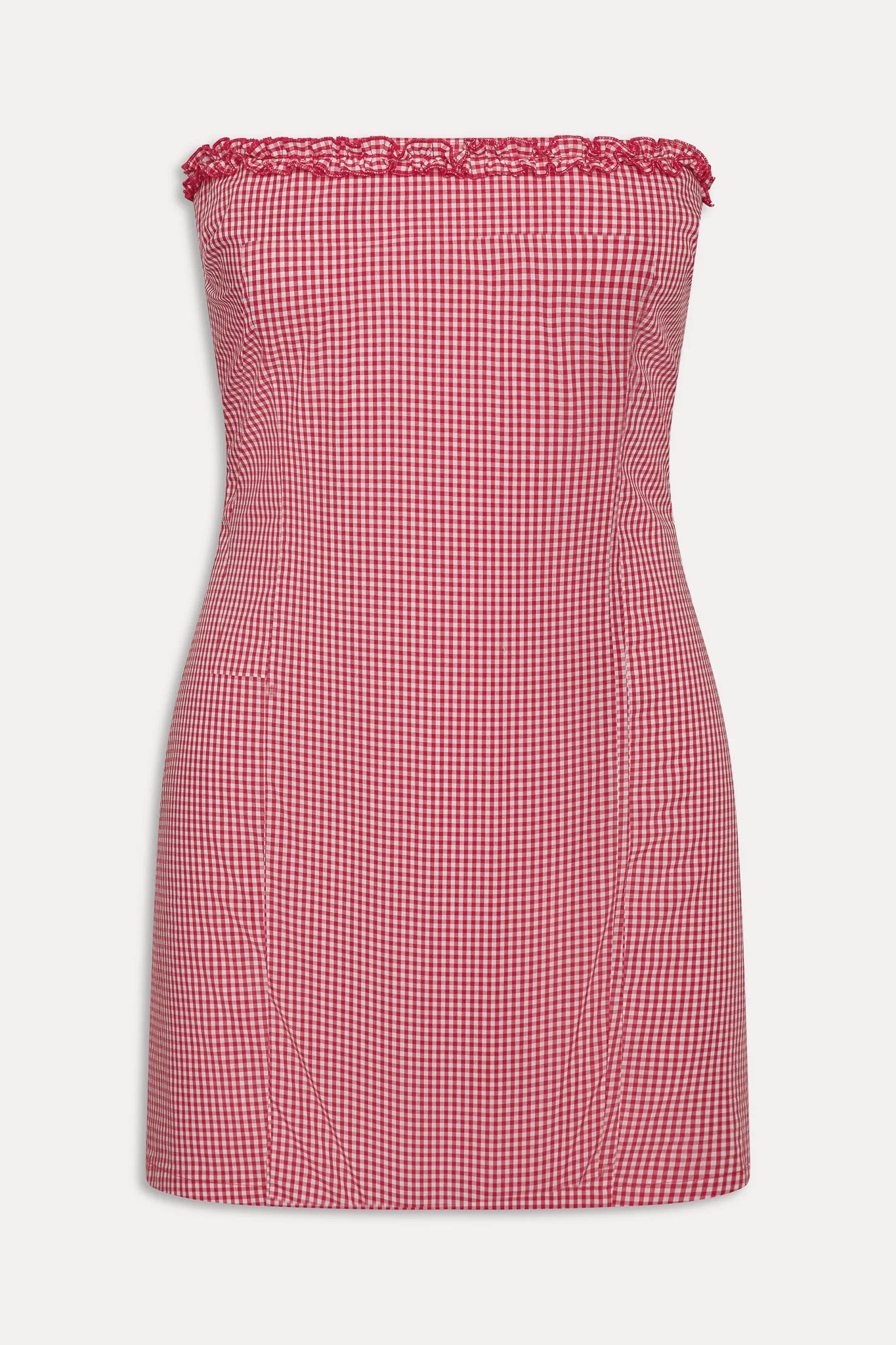 Poppy Cotton Mini Dress in Picnic Basket