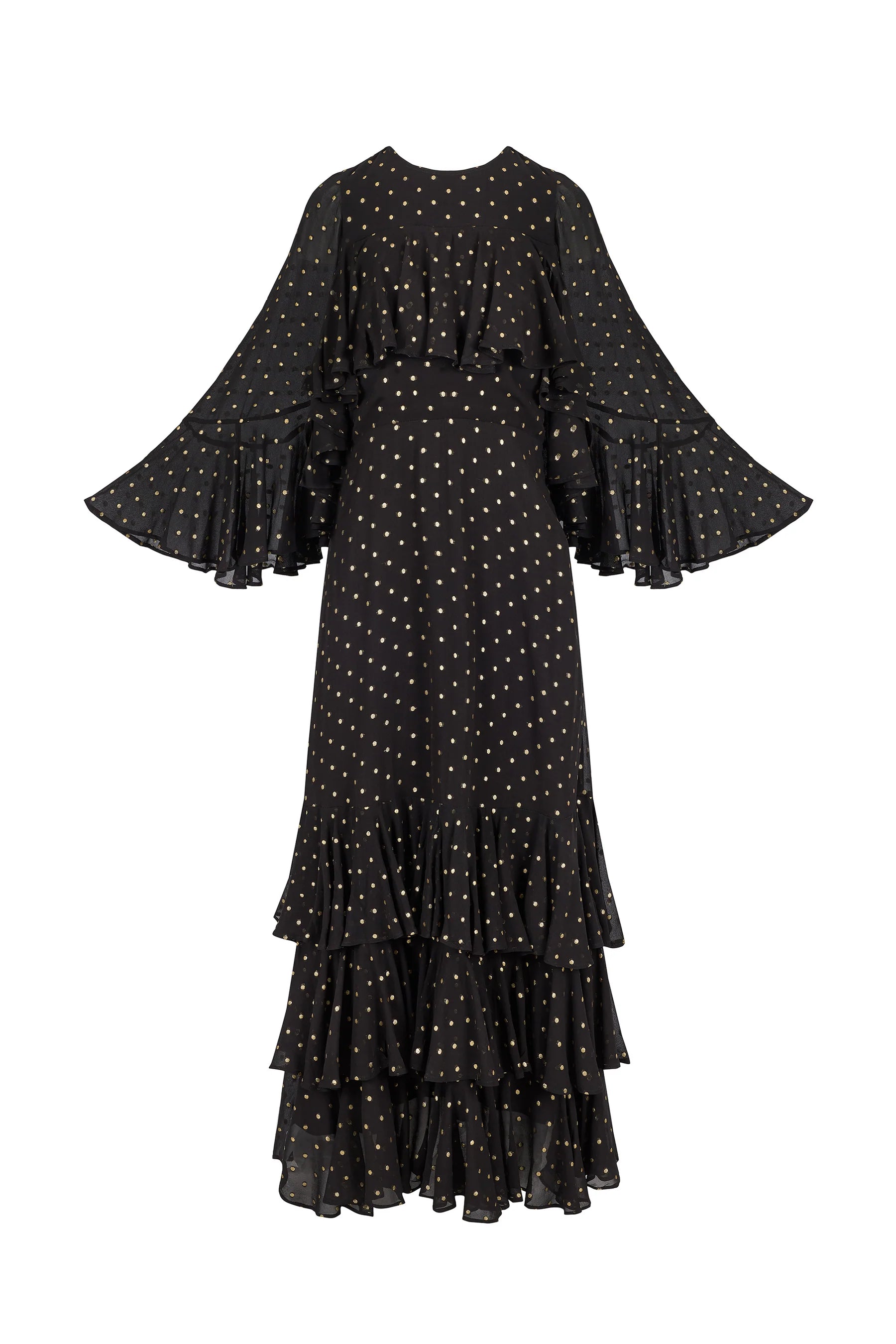 Petula Dress in Black — view 3