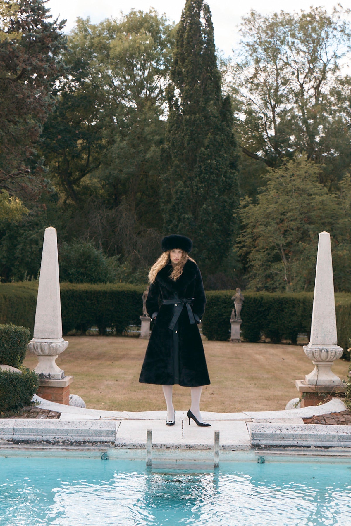 Vivienne Coat in Black — view 2