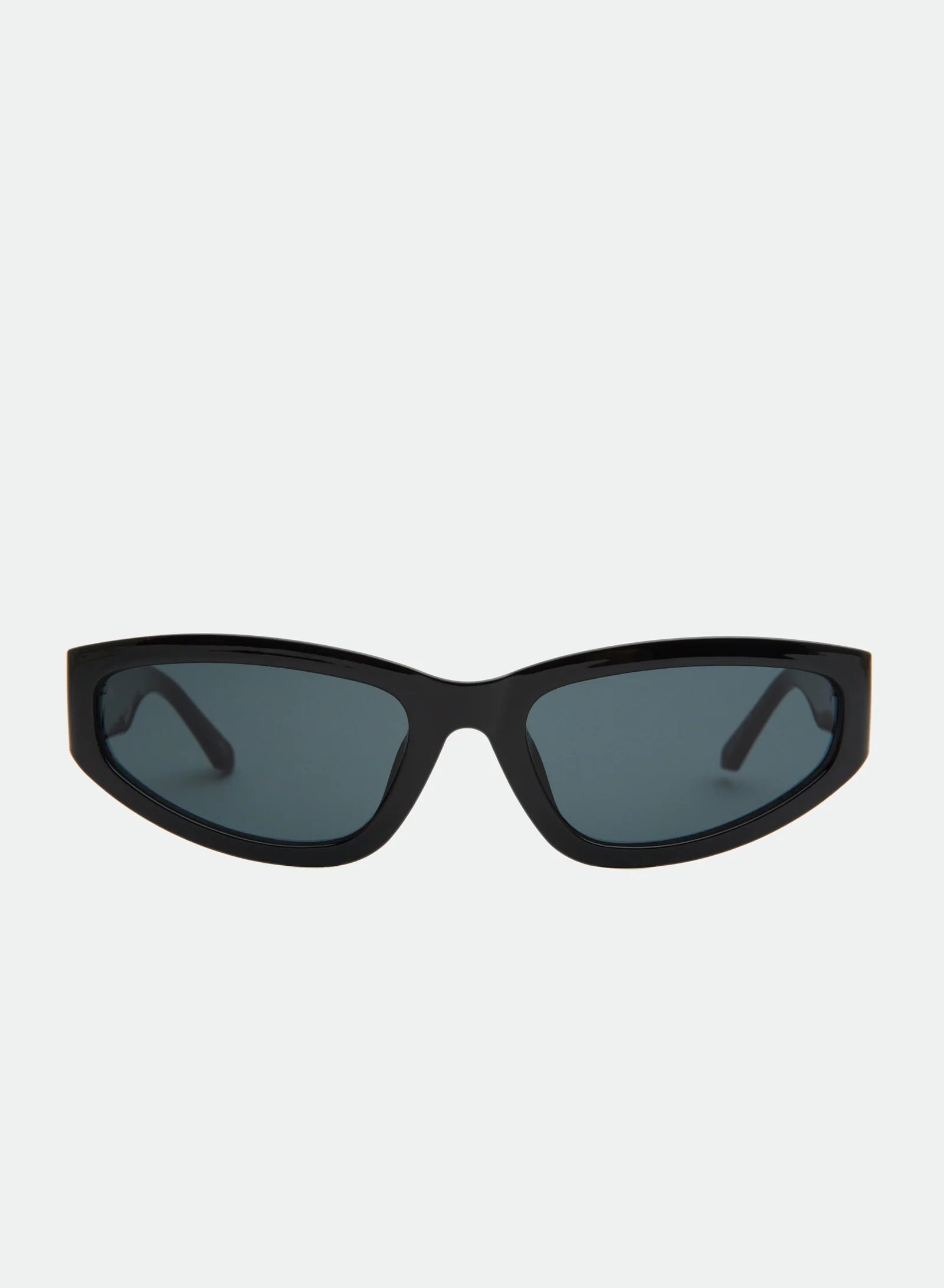 Raci Sunglasses in Black/Smoke — view 3