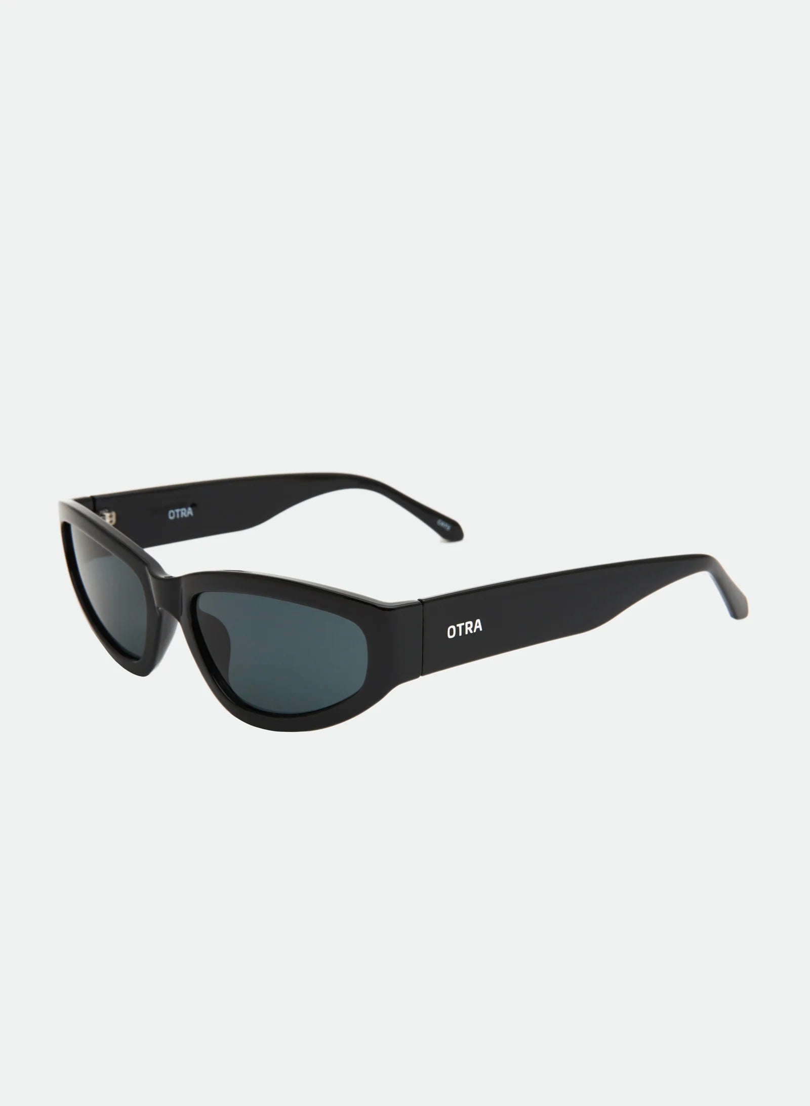 Raci Sunglasses in Black/Smoke — view 4