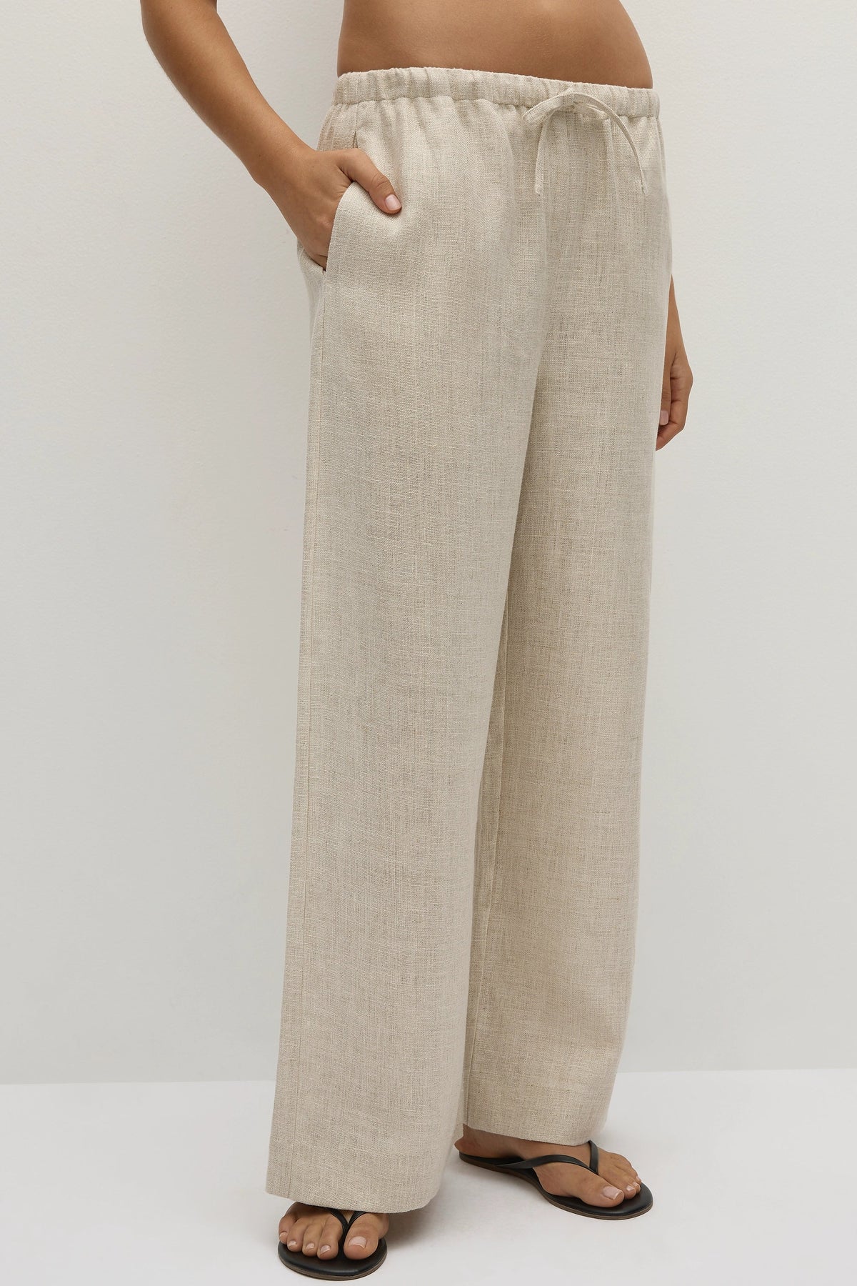 Jones Pant in Natural — view 3