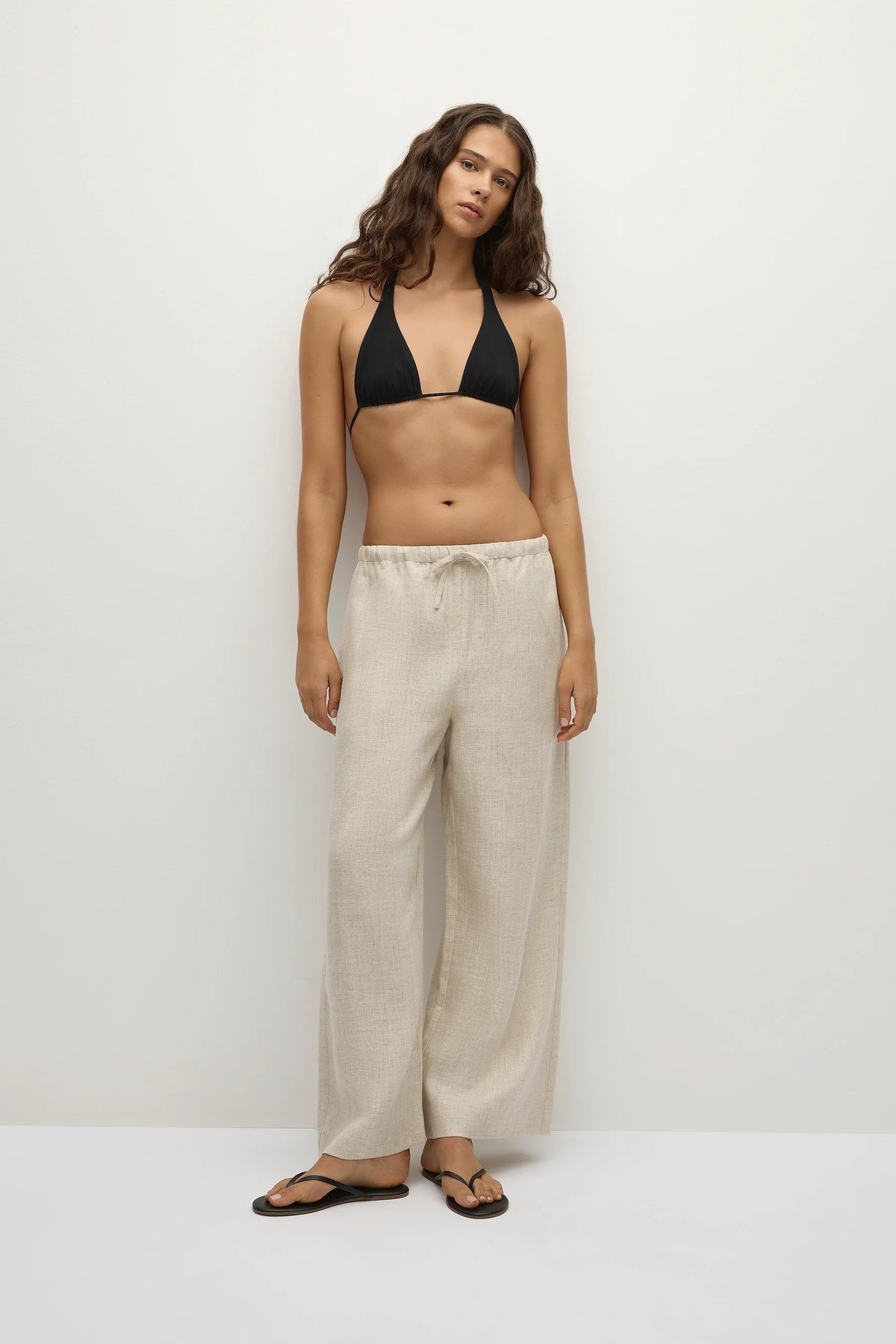 Jones Pant in Natural — view 2