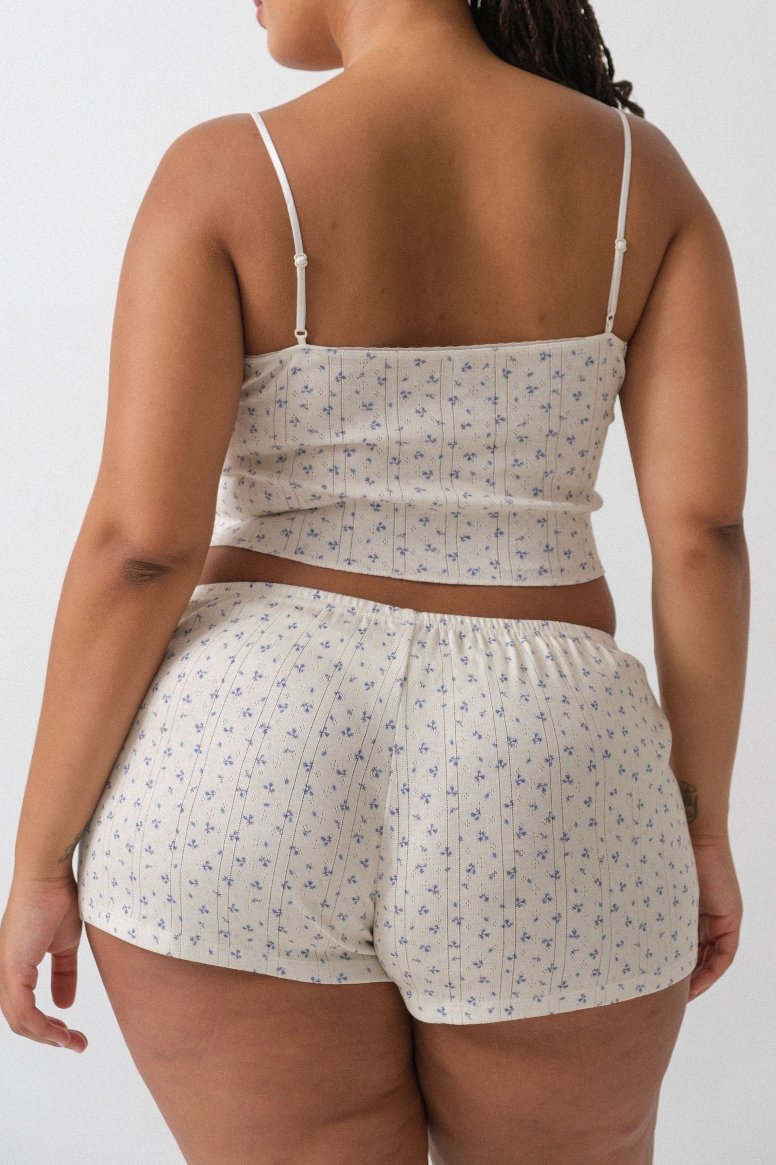 The Short in Blue Field — view 4