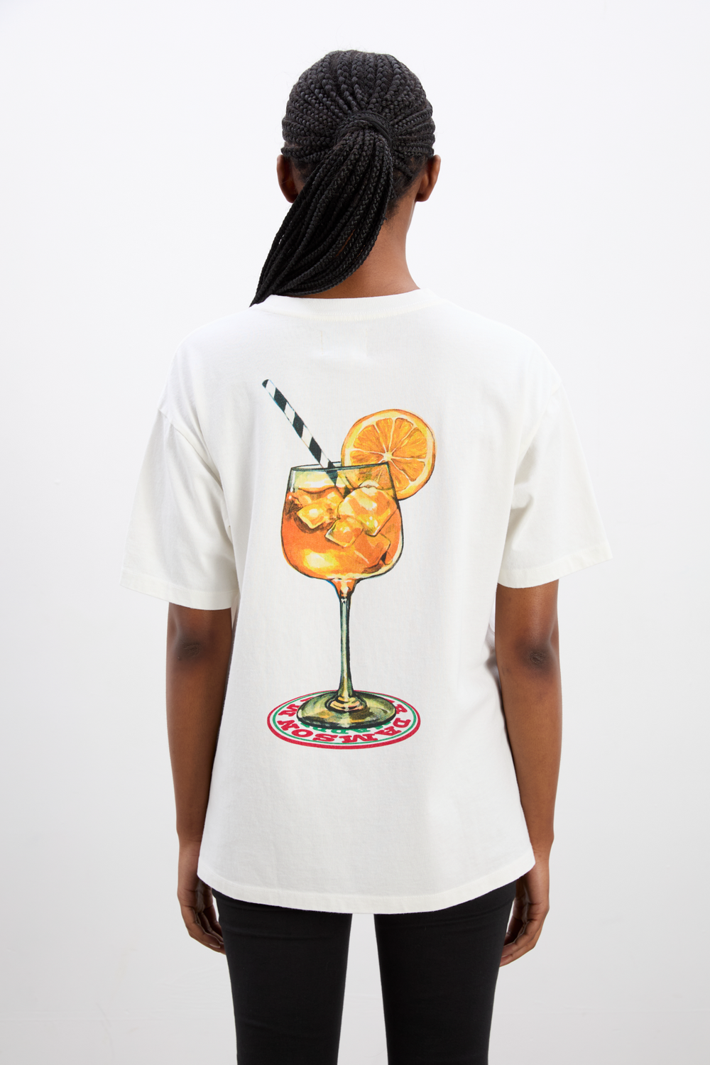 Spritz Boyfriend Tee in White