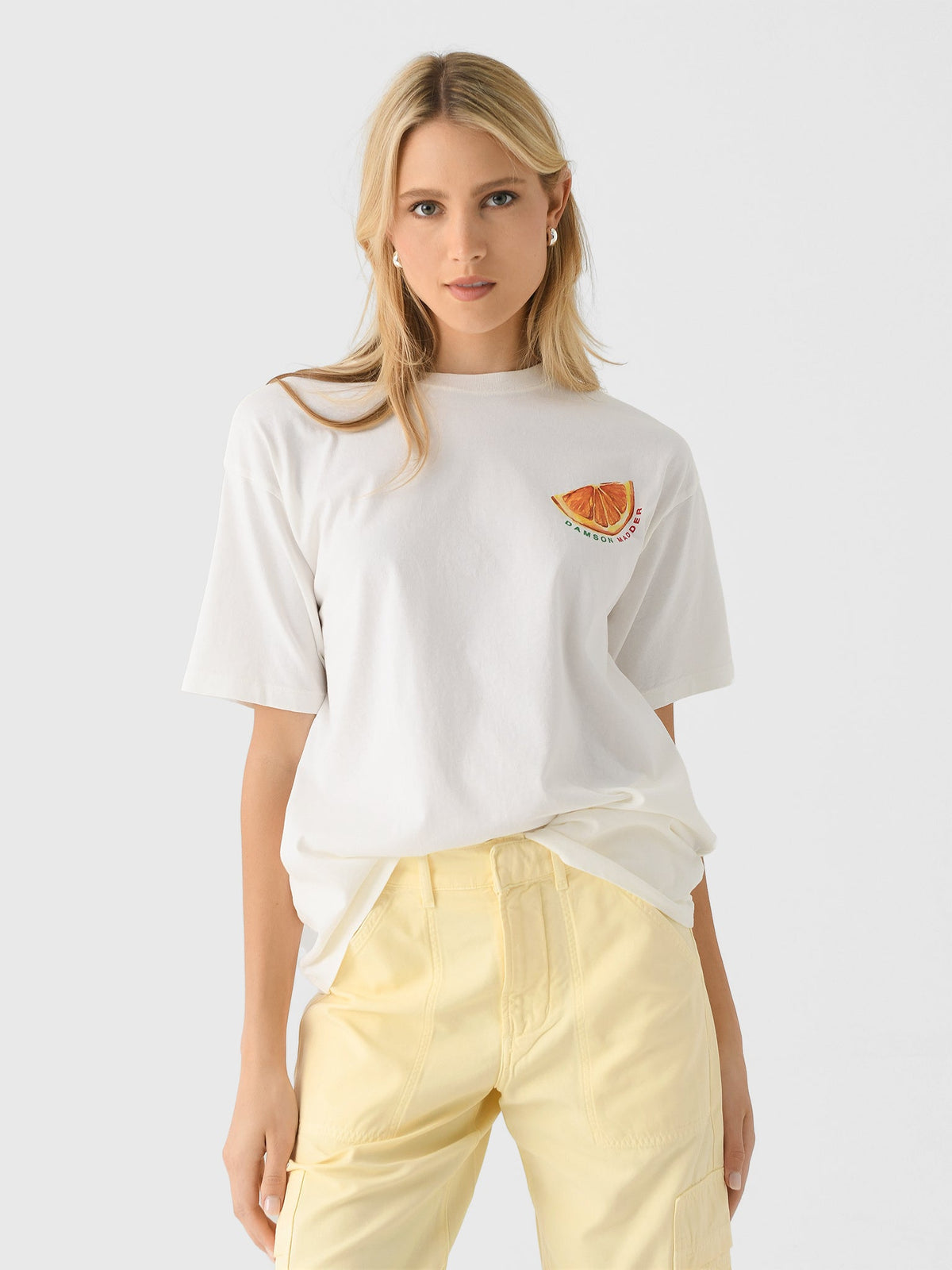 Spritz Boyfriend Tee in White — view 3