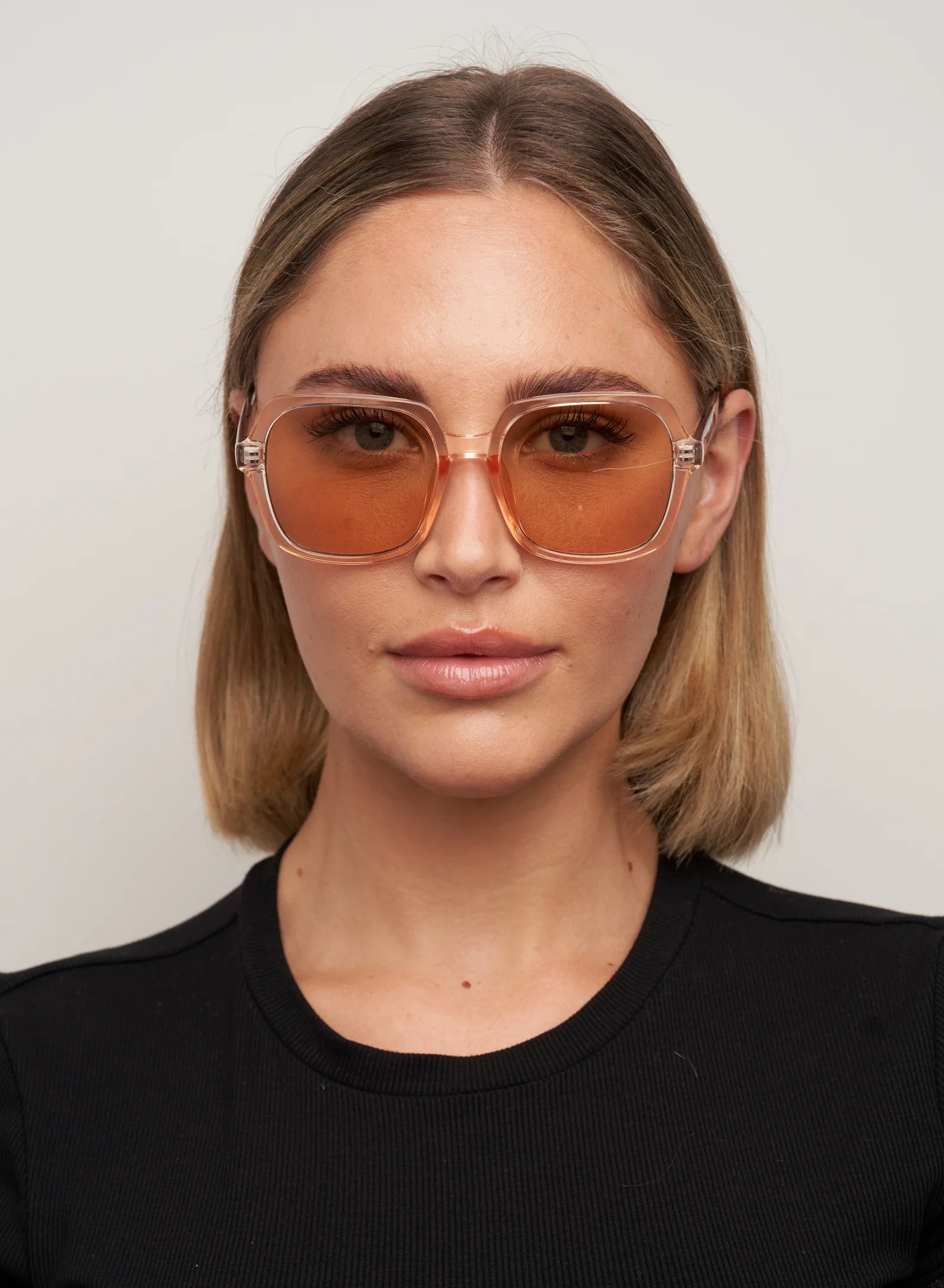 Sady Sunglasses in Gold/Brown