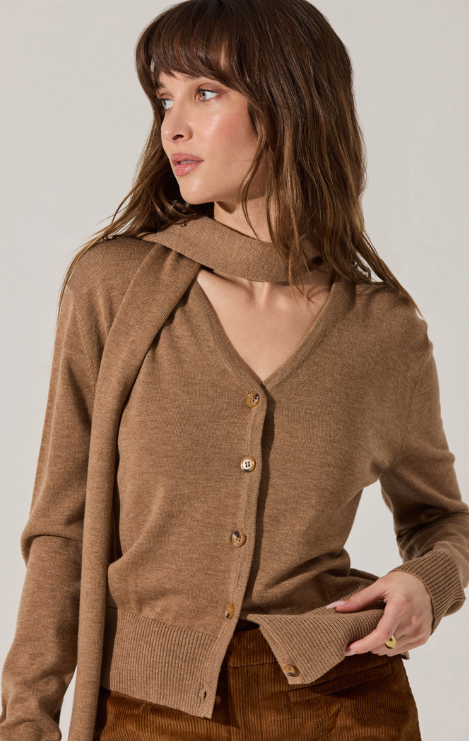 Glynne Sweater in Tan