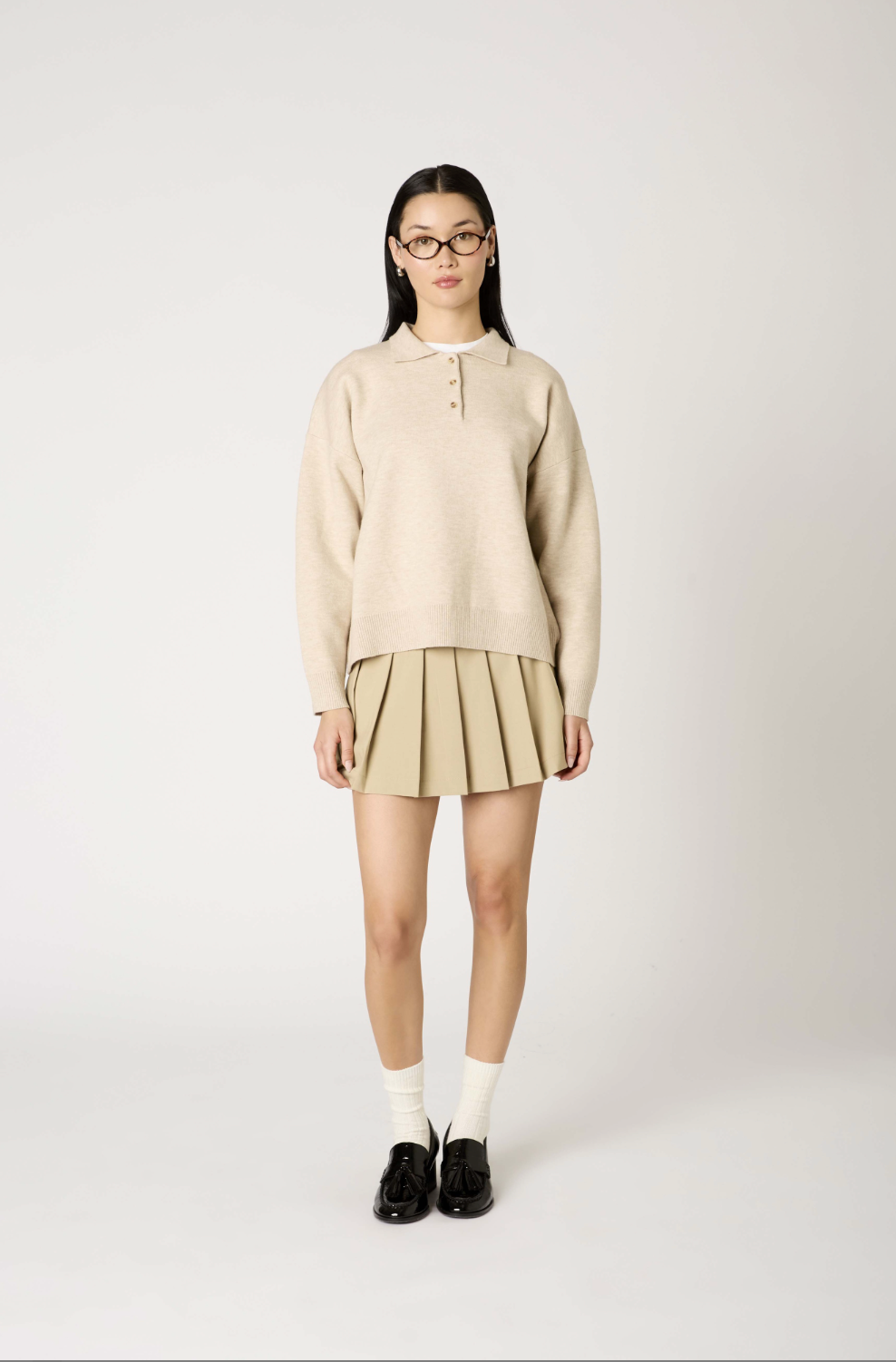 Marlowe Sweater in Oat